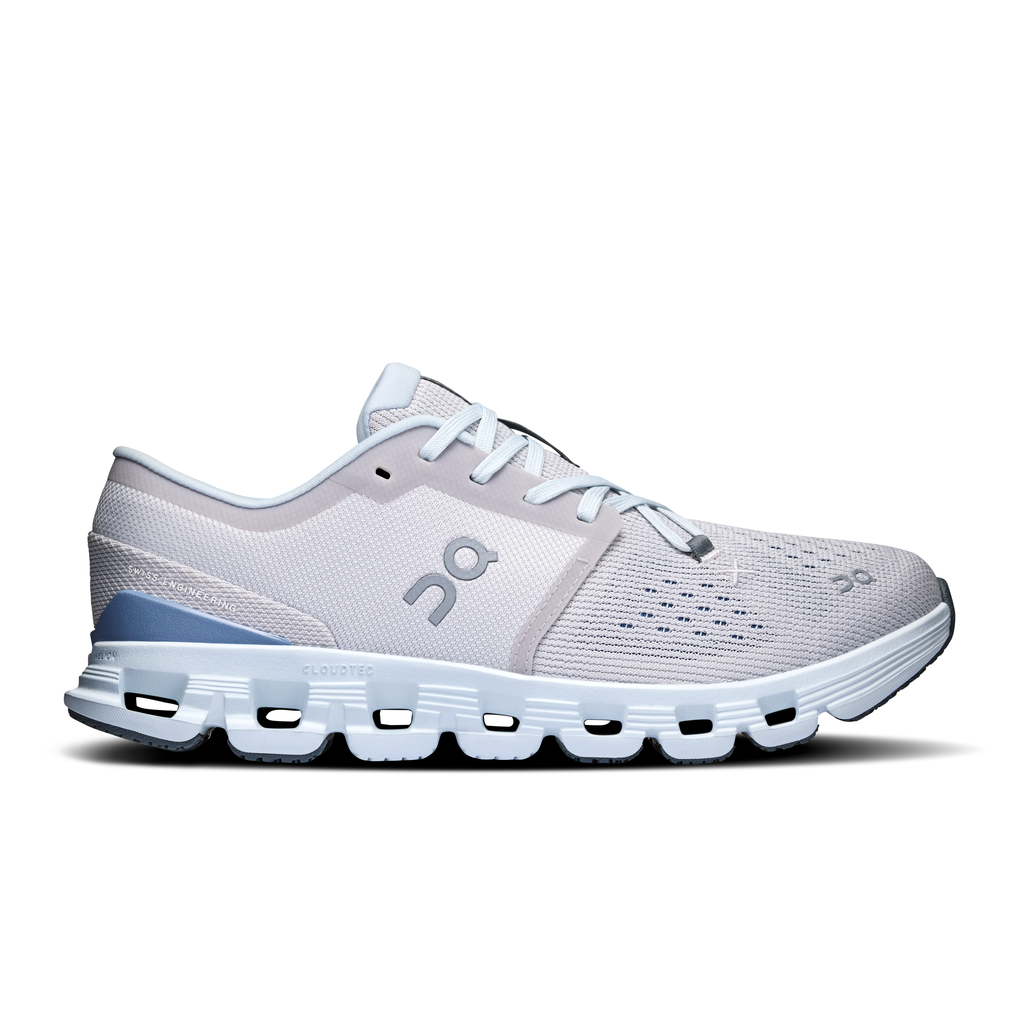 Cloud X 4 Gym Shoe in Silver/Chambray