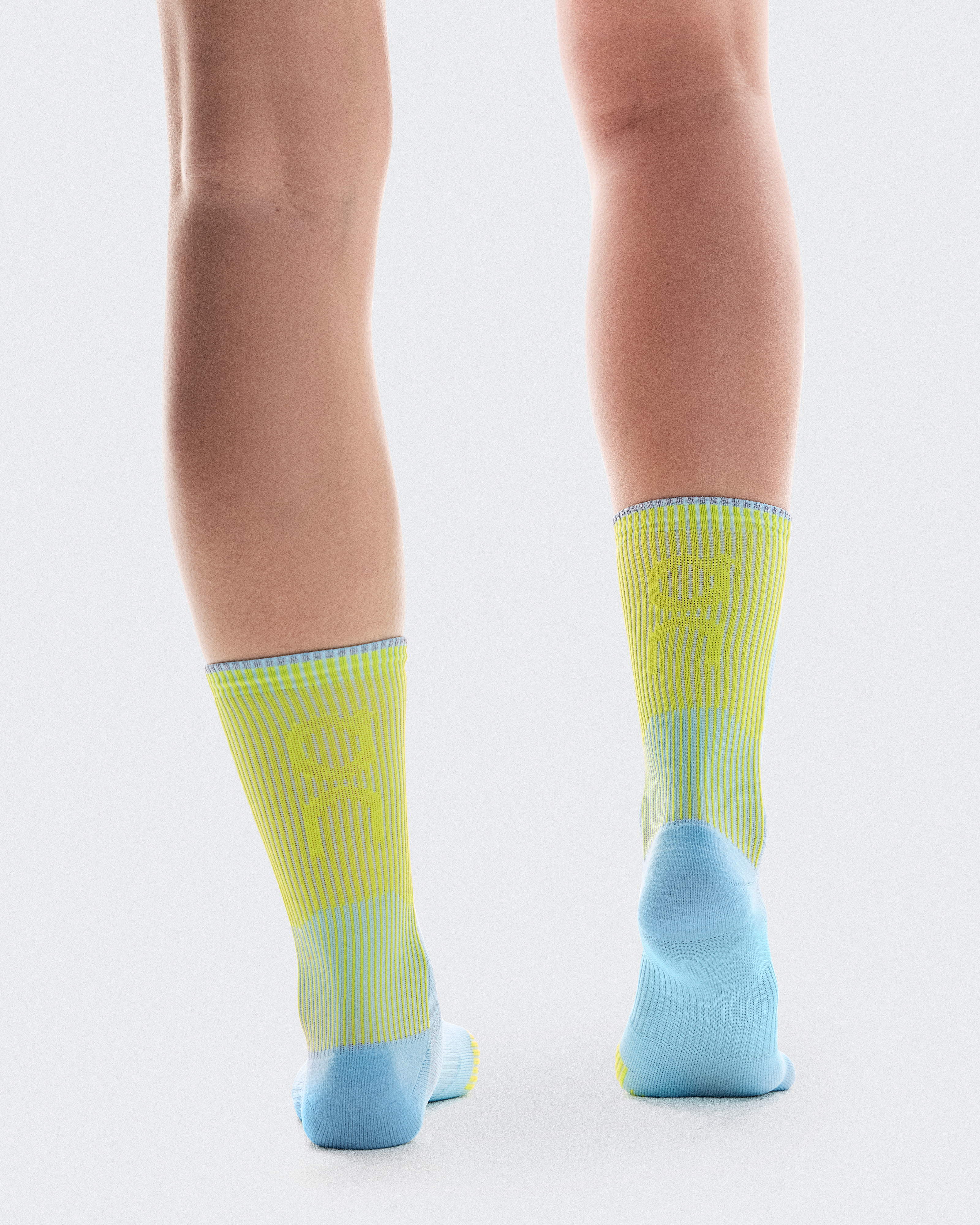 Performance Run Sock HighUnisex / Wash | Lime / 47 - 49