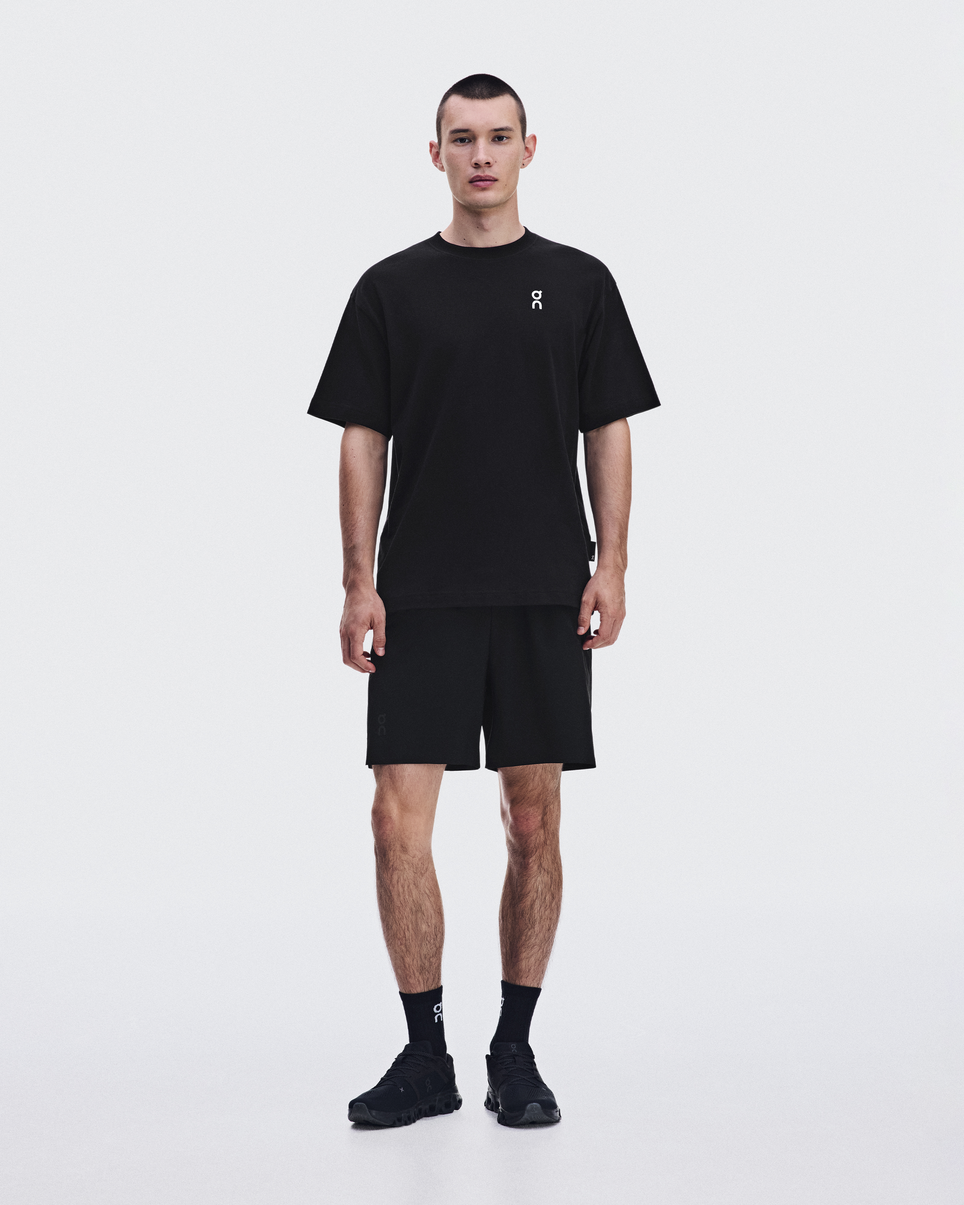 Club-T Ace Short-Sleeve Shirt in Black