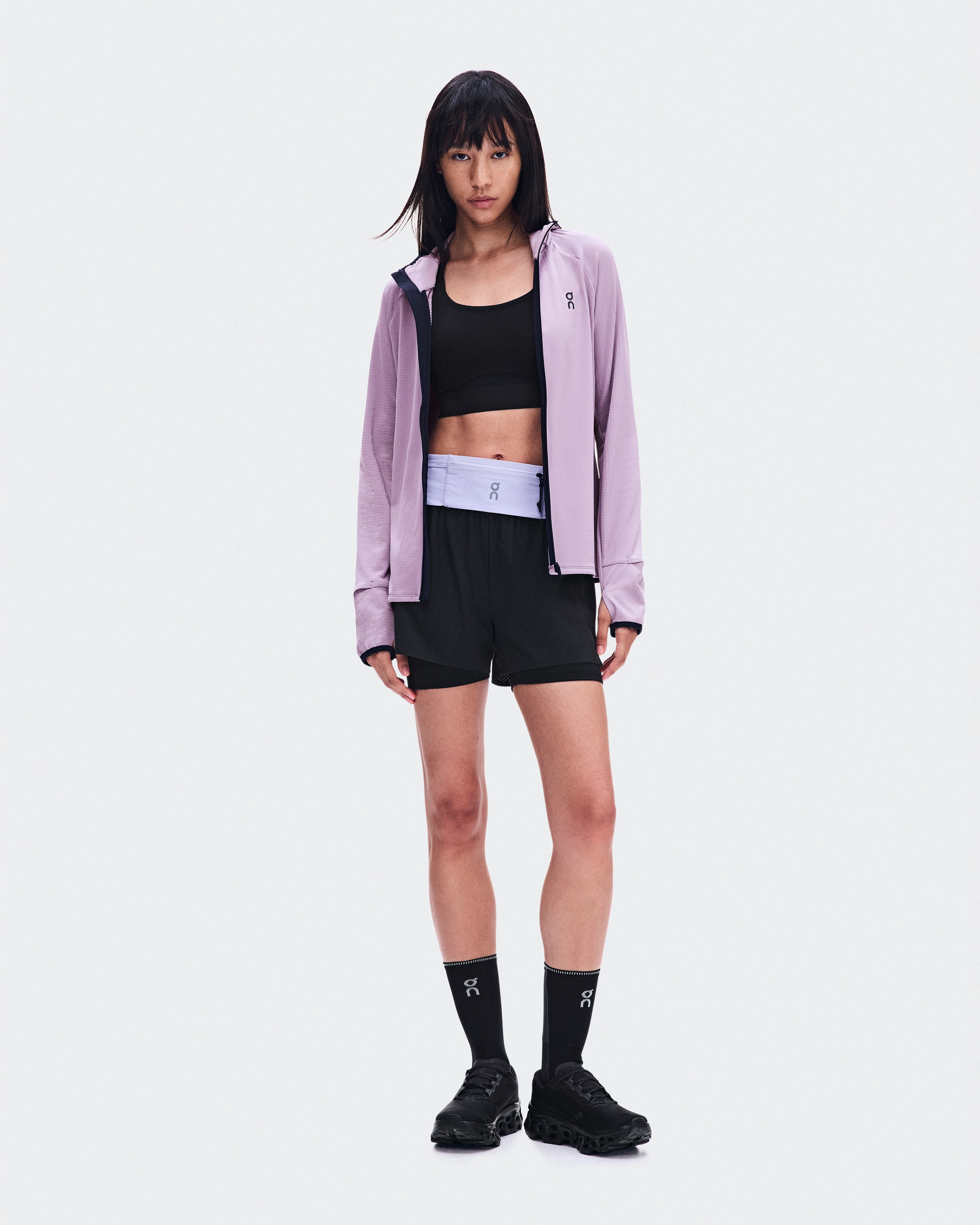 On Climate Zip Hoodie Mallow Women Hoodies and sweatshirts