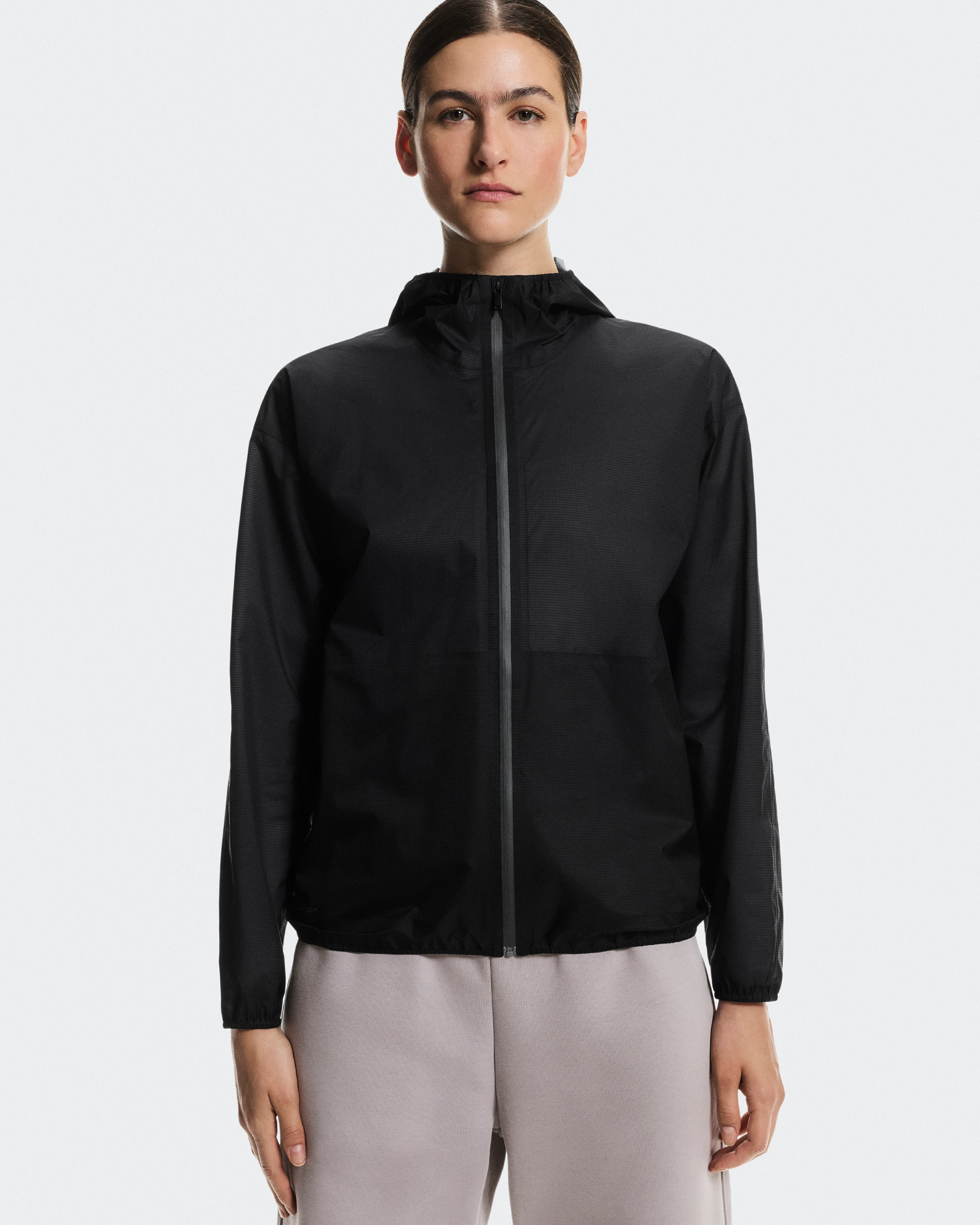 On Explore Lightweight Waterproof Jacket Black ウィメンズ ジャケット