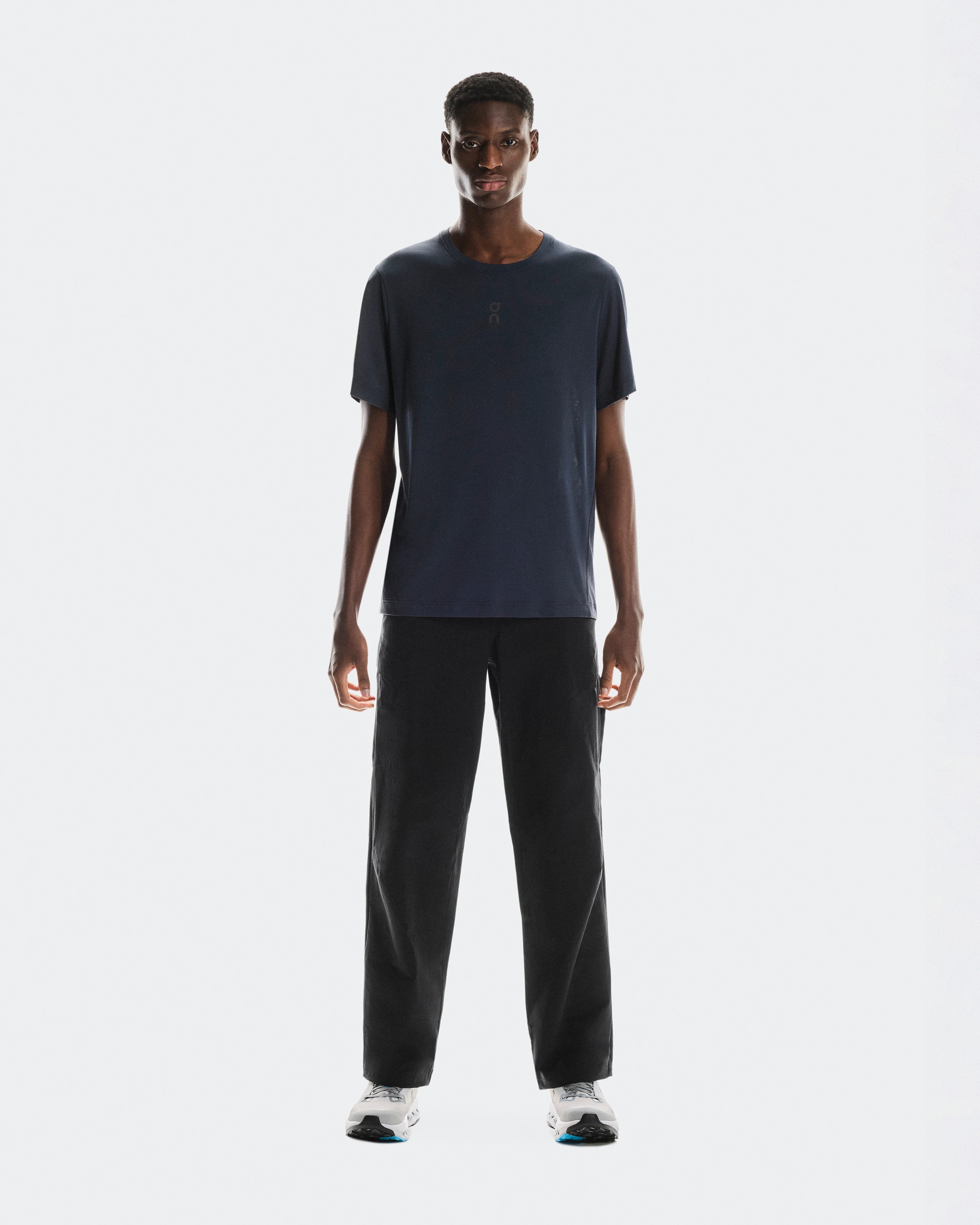 On Trail-T Navy Men Tops and t-shirts