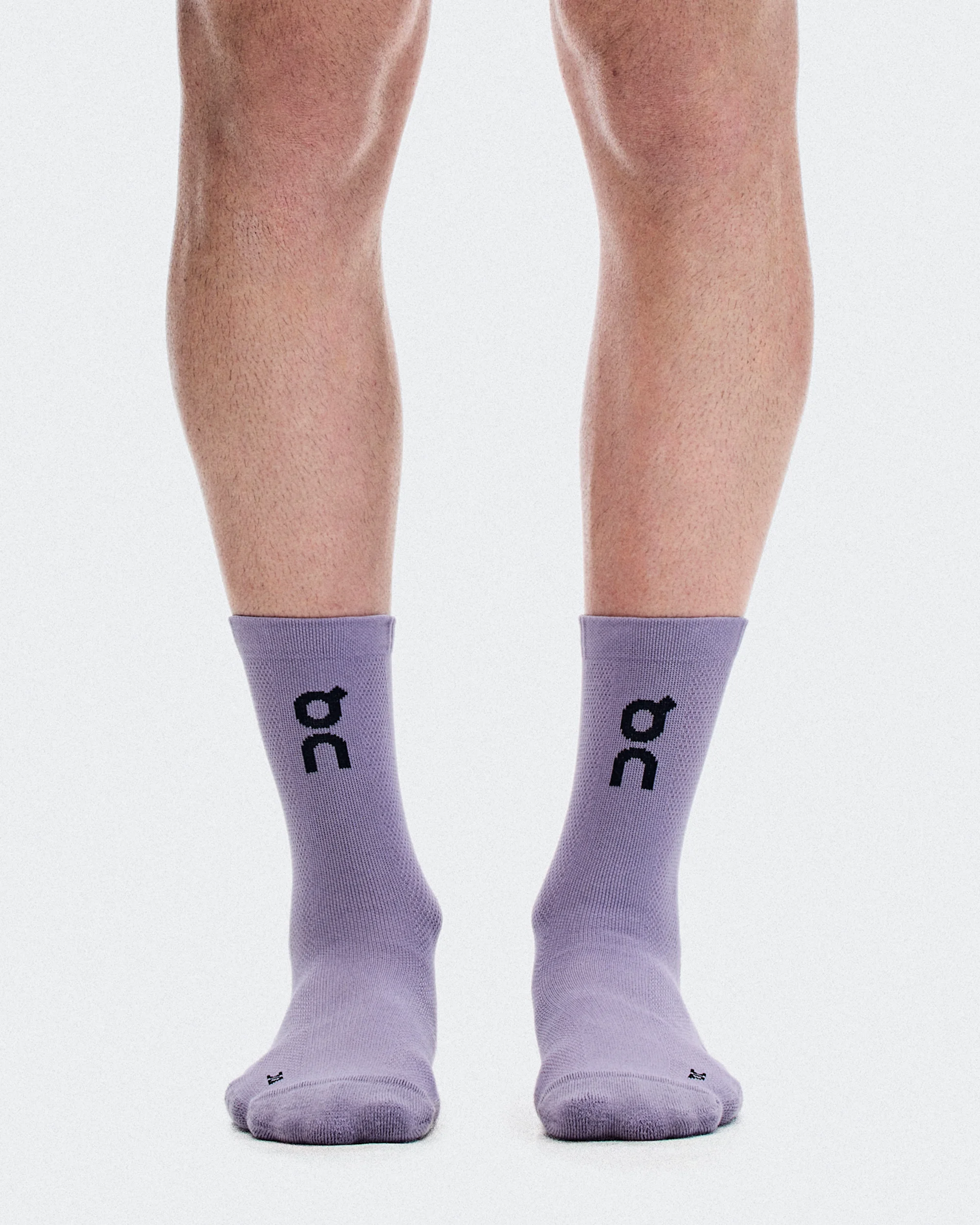 Core Run Sock High 2P Foxglove | Mallow