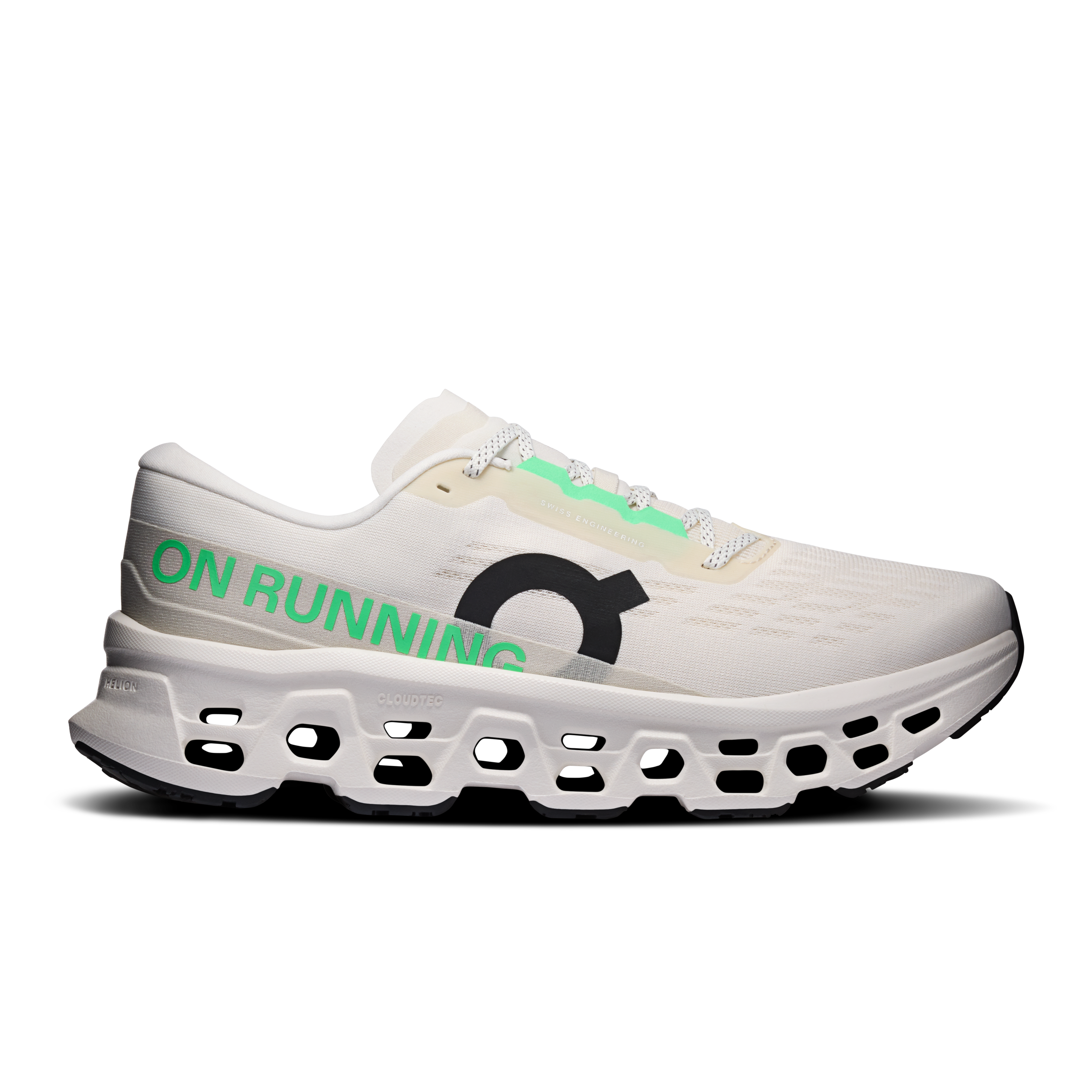 Cloudmonster 3 Wide Road Running Shoe in Ivory/Ivory