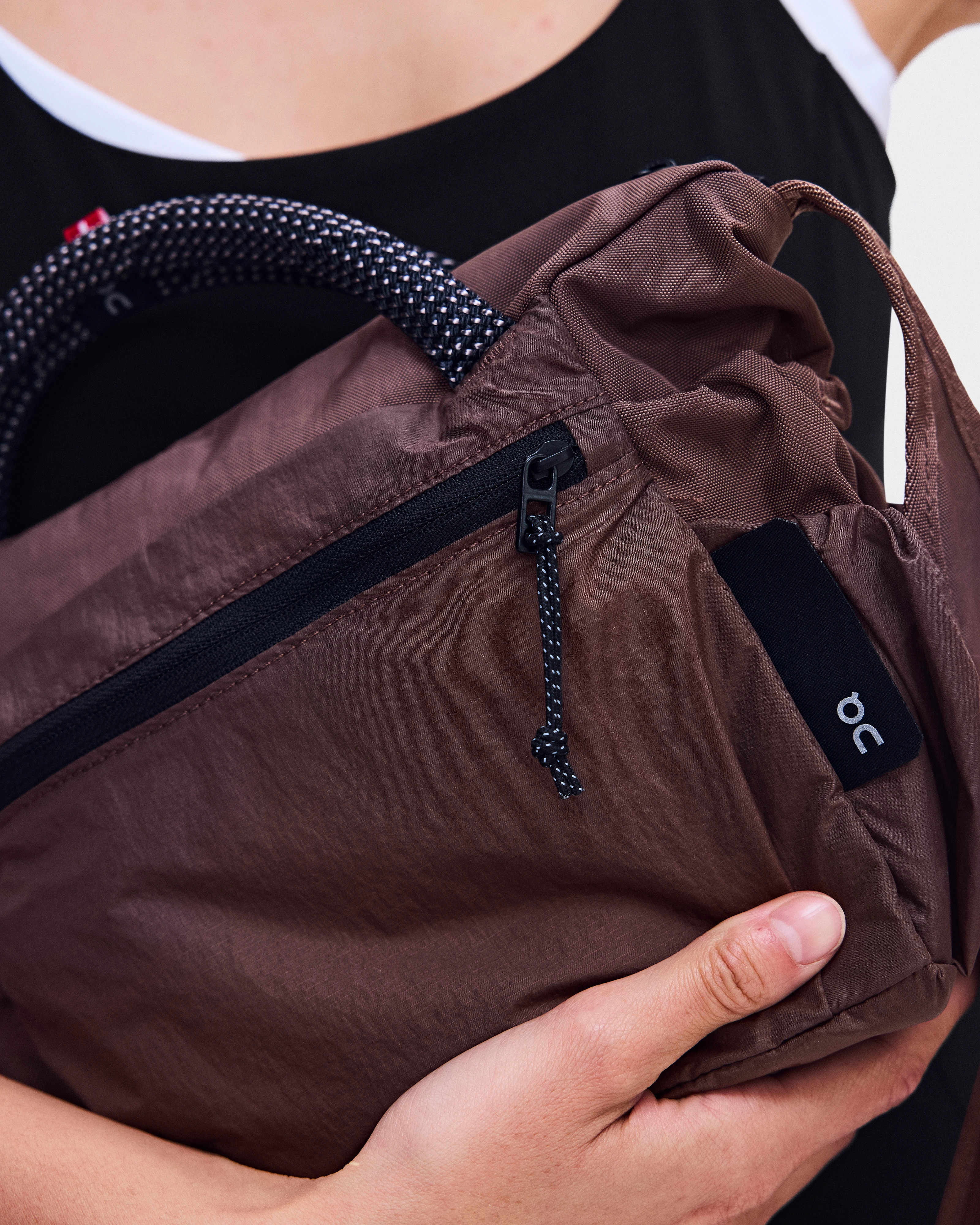 On Track Pack Mini Elite Cacao & Black Unisex Taschen