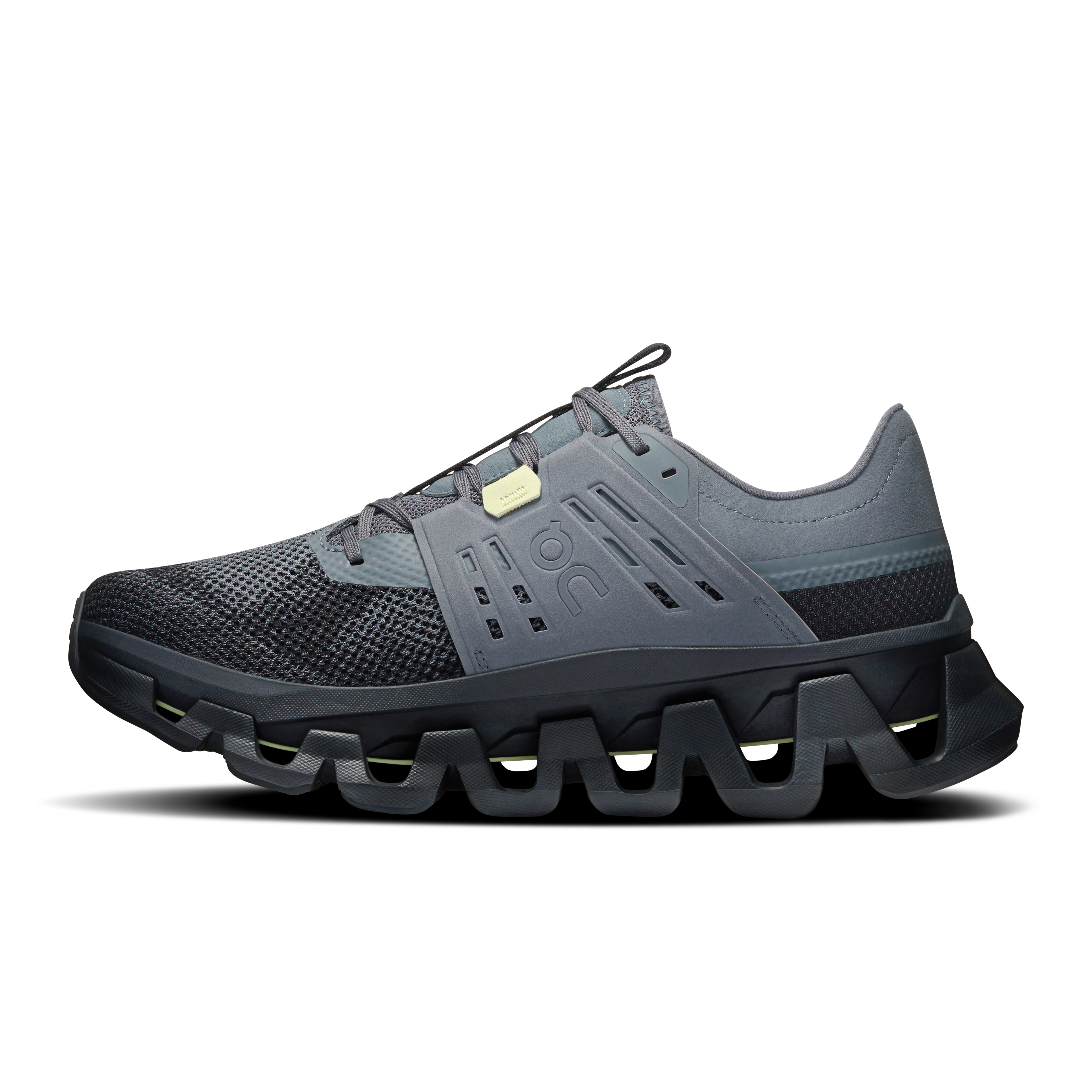 On Cloudswift Amp Stone & Black メンズ ロードランニング シューズ