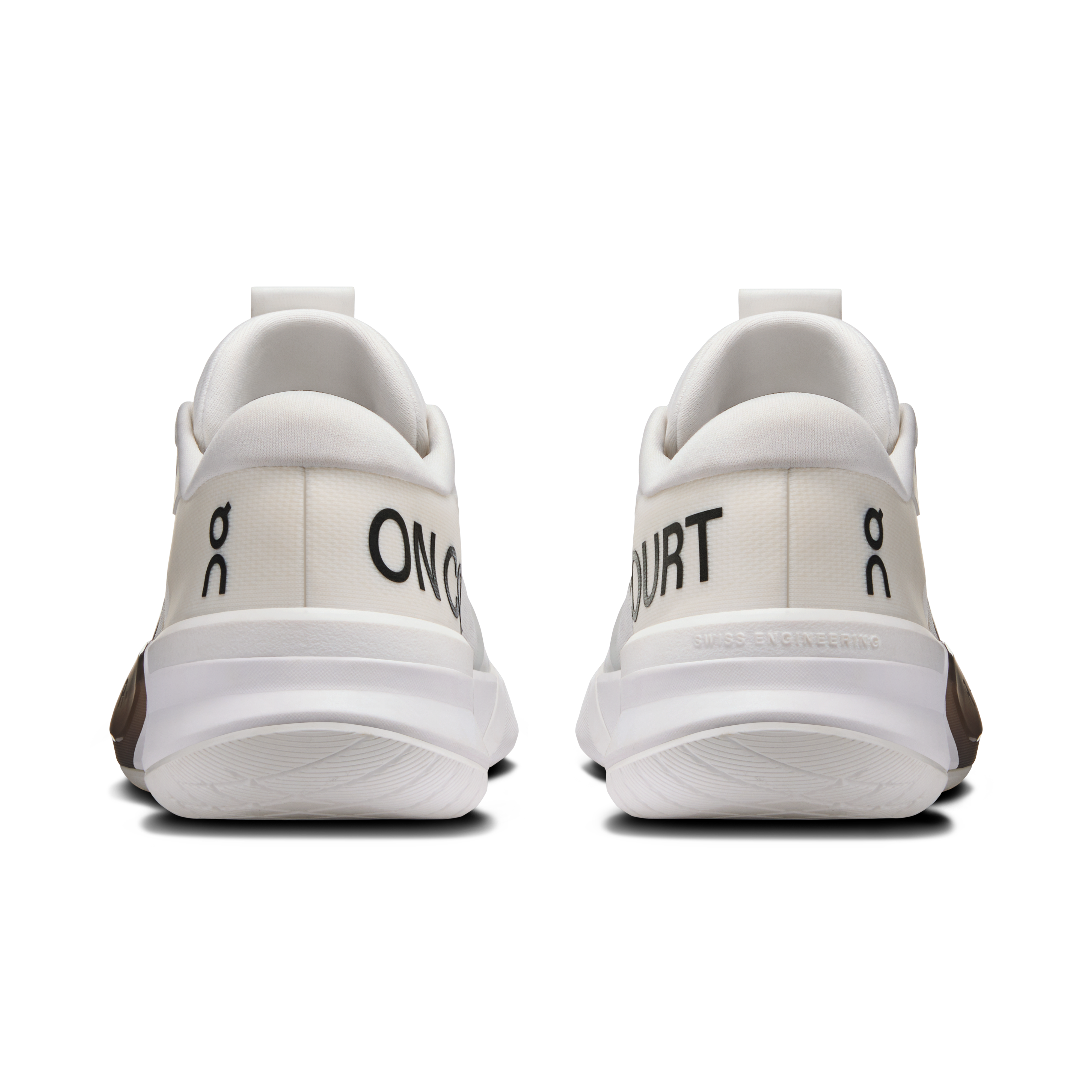 On THE ROGER Pro 3 White & Ash Women Tennis Shoes