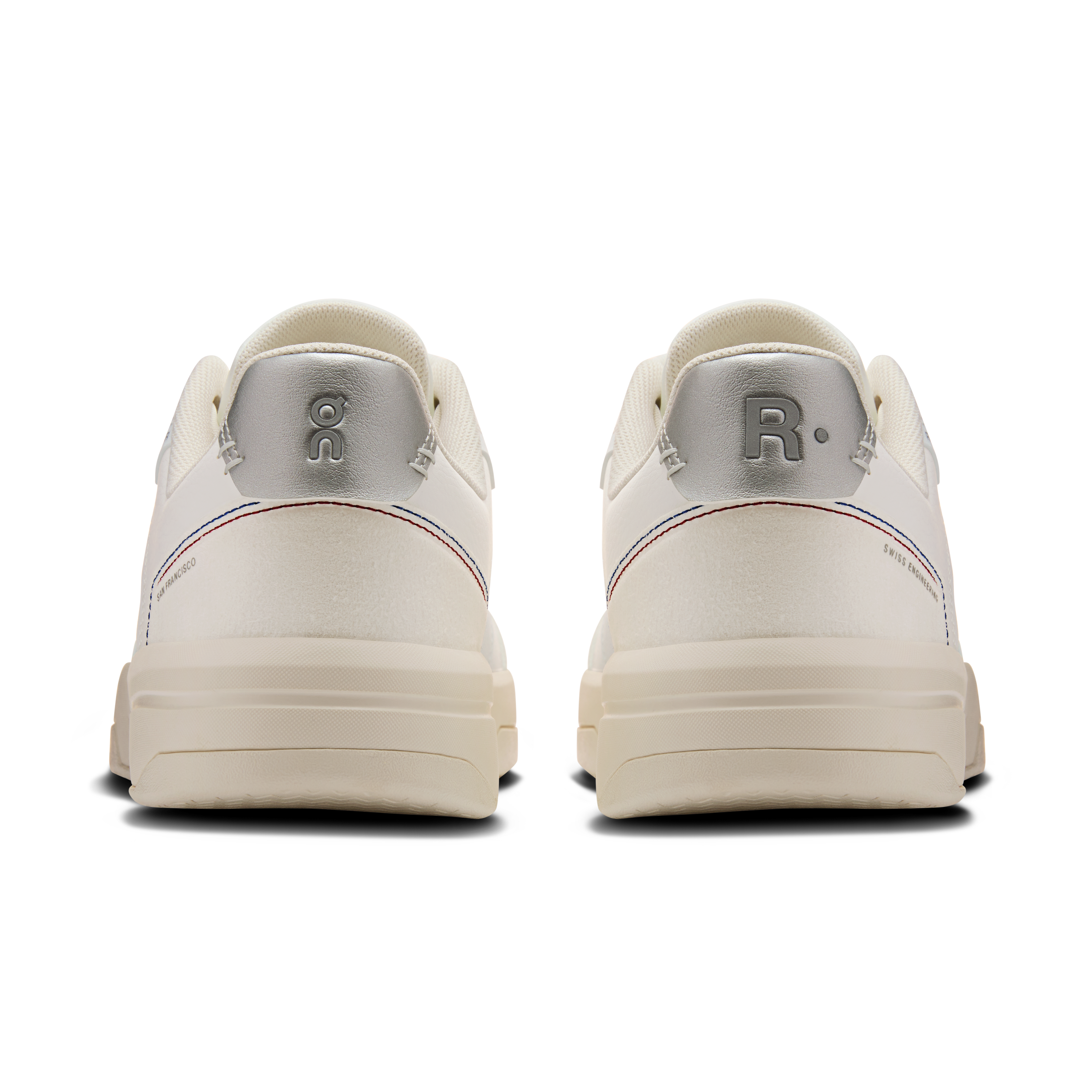 On THE ROGER Clubhouse LC White & Ivory Uomo Tennis Scarpe