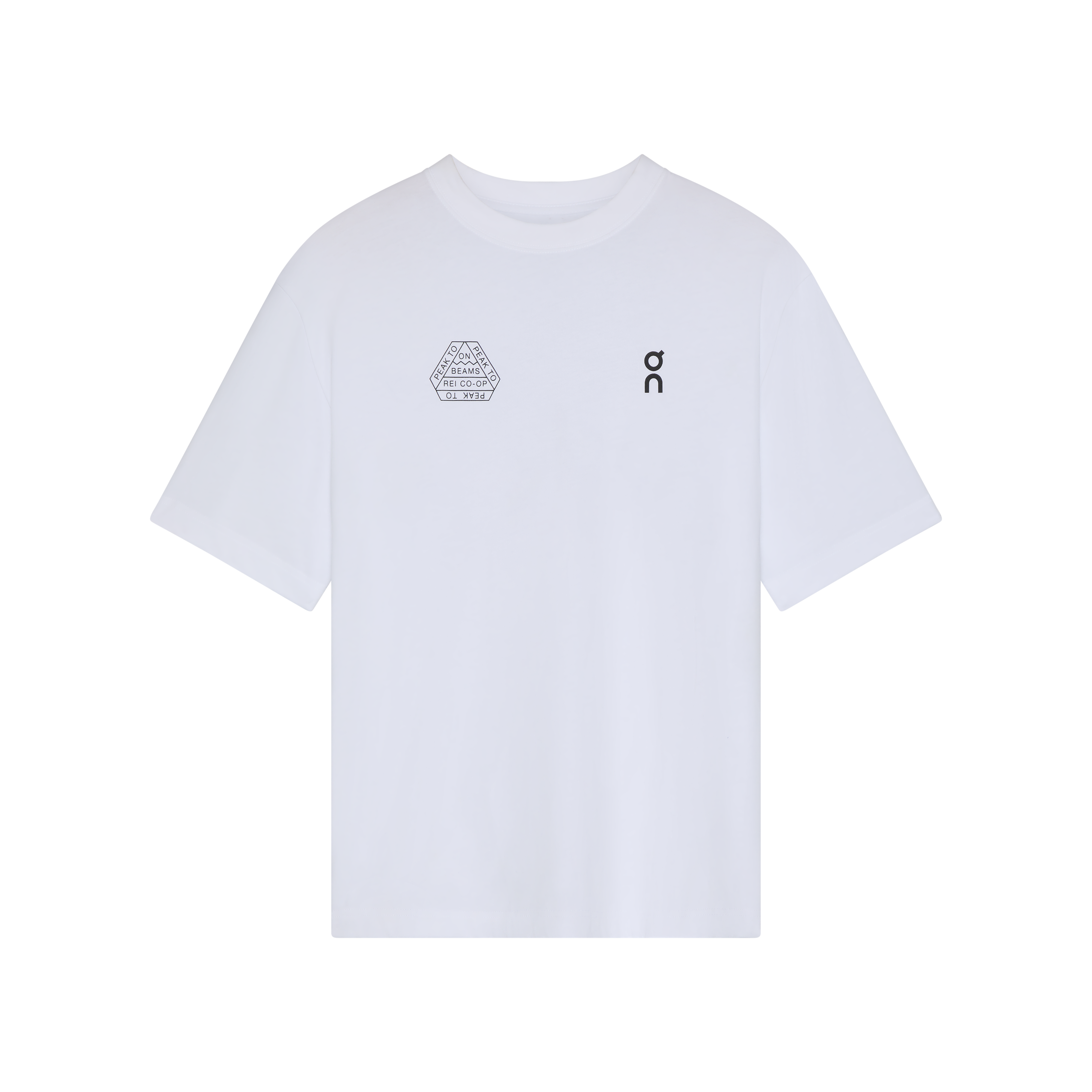 Studio-T BEAMS REI Short-Sleeve Shirt in White