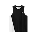 Court Tank Top in Black/Rock