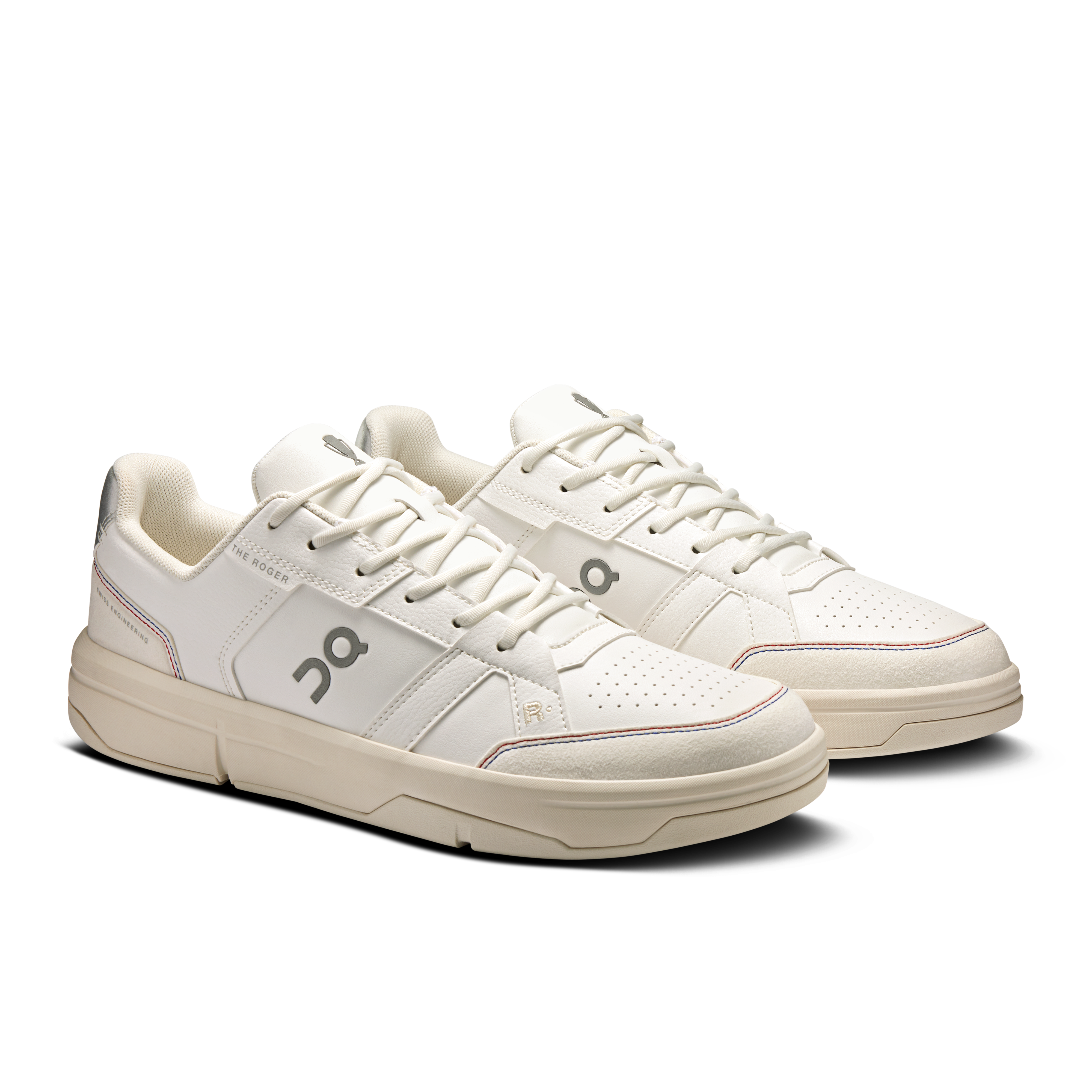 On THE ROGER Clubhouse LC White & Ivory Uomo Tennis Scarpe