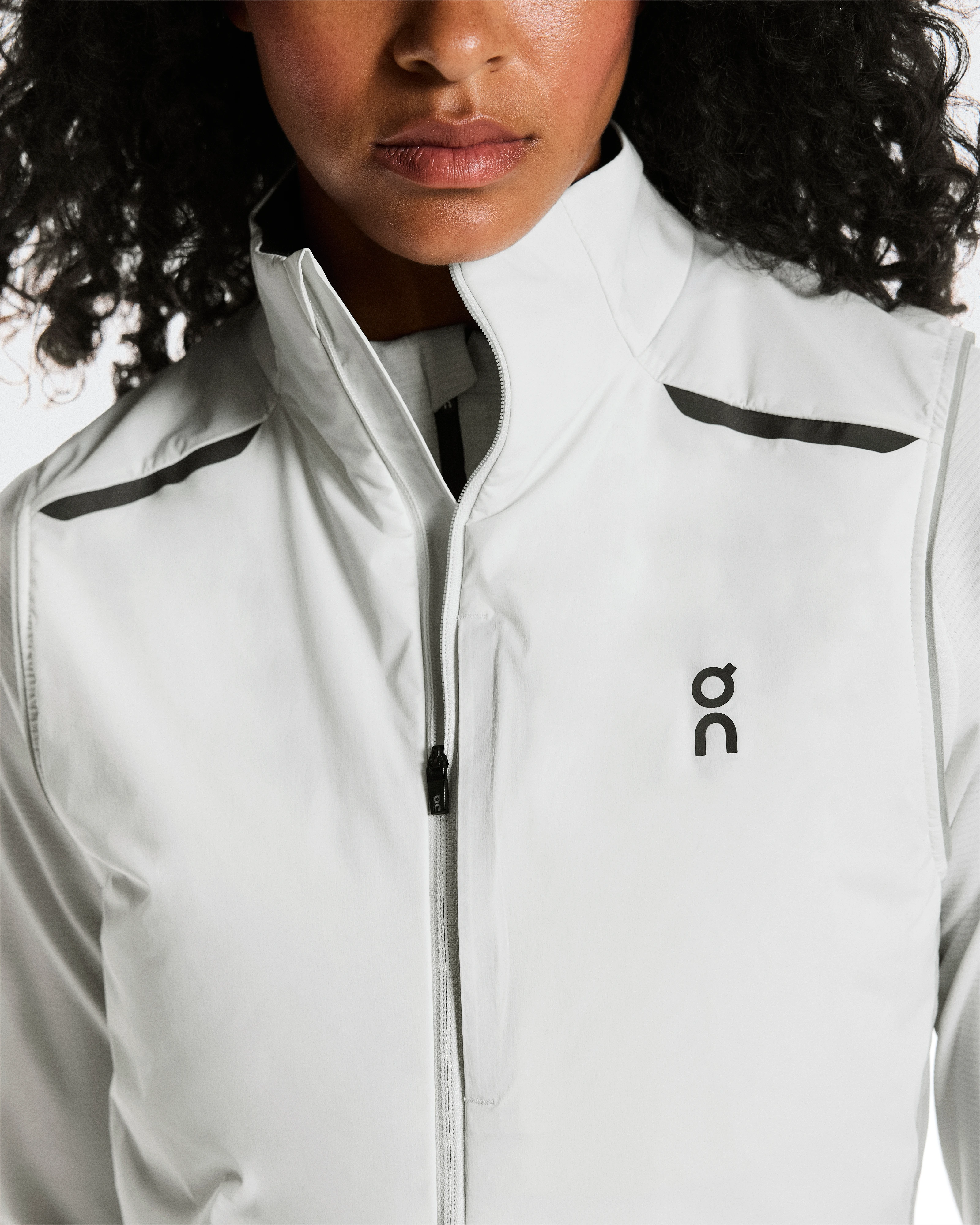 On Weather Vest Iceberg & Tin Women Jackets