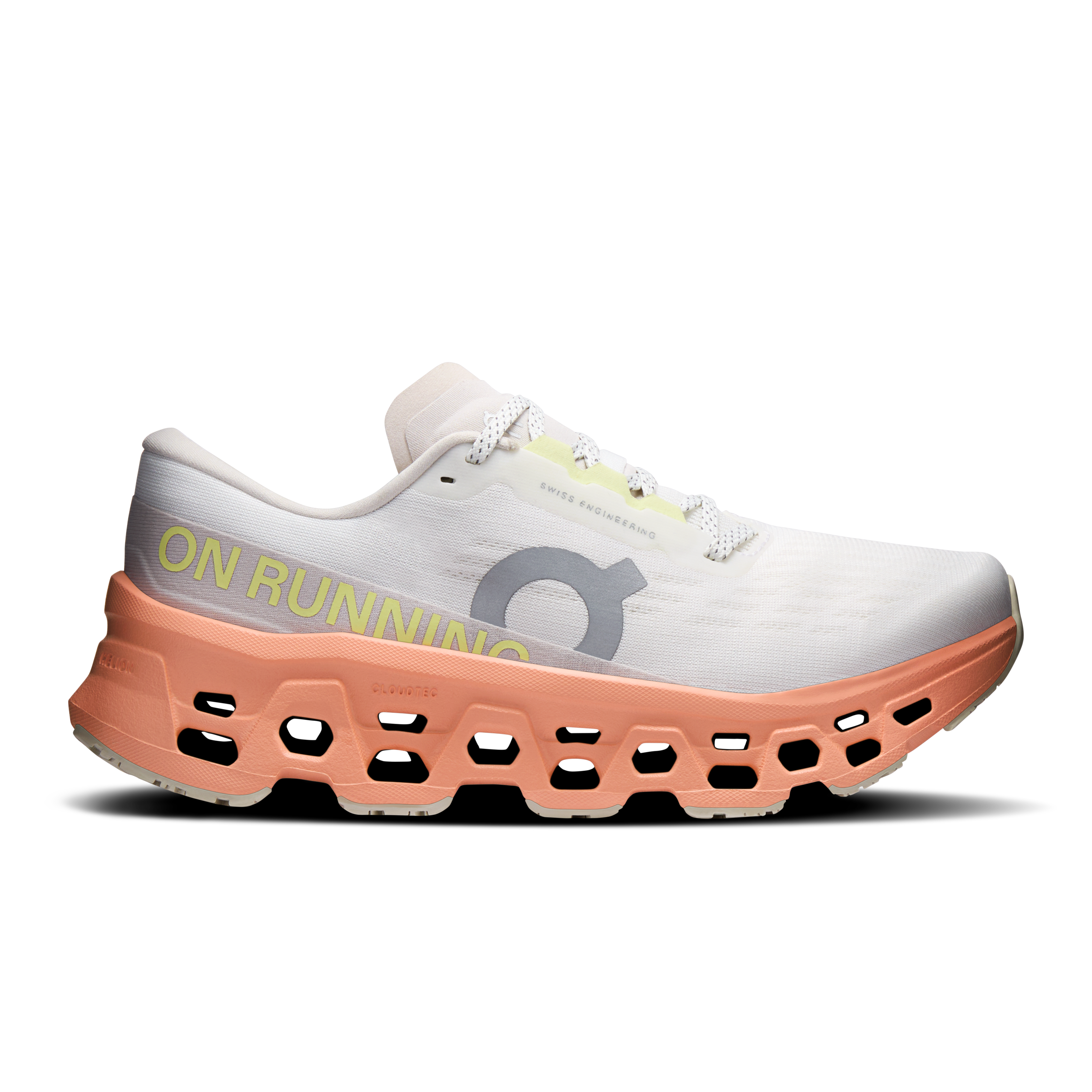 Cloudmonster 3 Road Running Shoe in Ivory/Sunstone