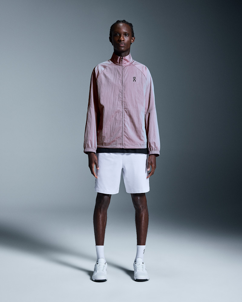 On Men's Court Jacket in Pink, Size: Large, Polyester/Polyamide