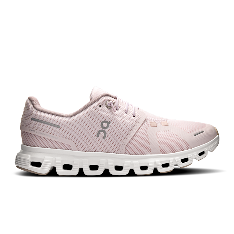 On Women's Cloud 6 Lifestyle Shoe in Orchid/Fade, Size: 37, Recycled Polyester ️