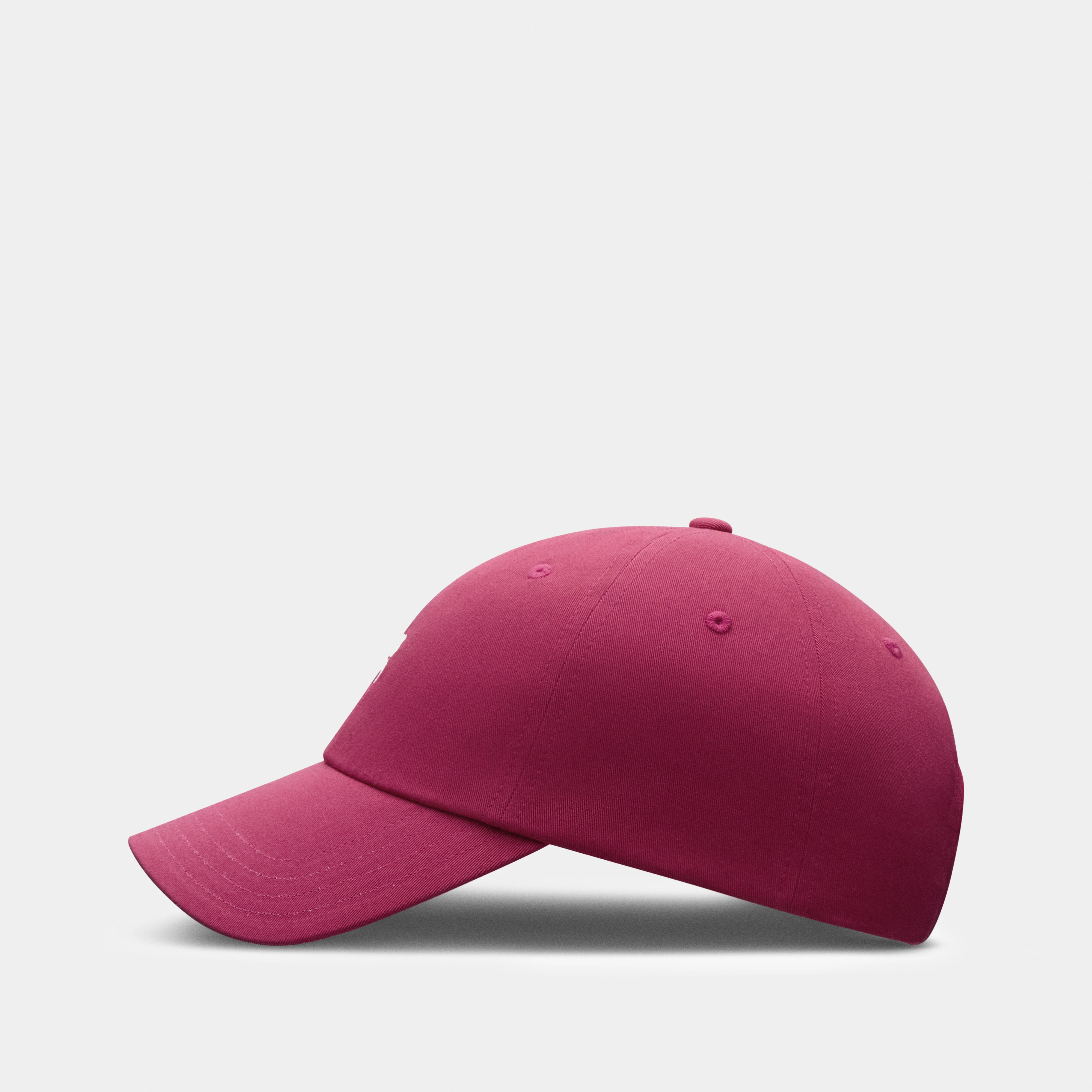 On All-Day Cap Pink Unisex Unisex – All-day wear, street style, travel Headwear