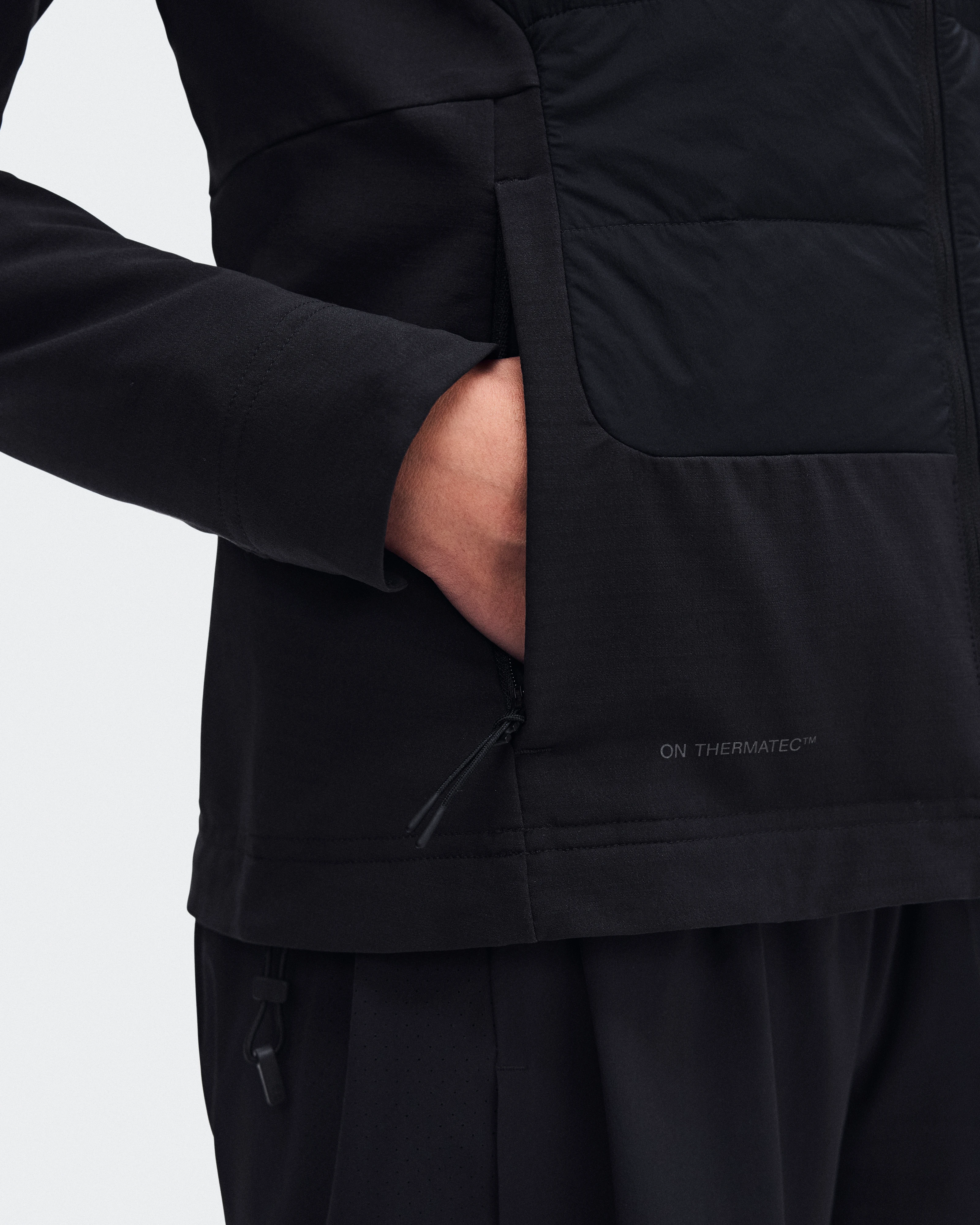 On Weather Hybrid Jacket Black Women Jackets