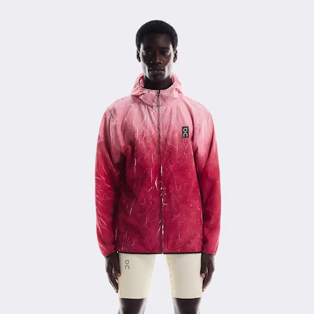 Pace Run Jacket in Red