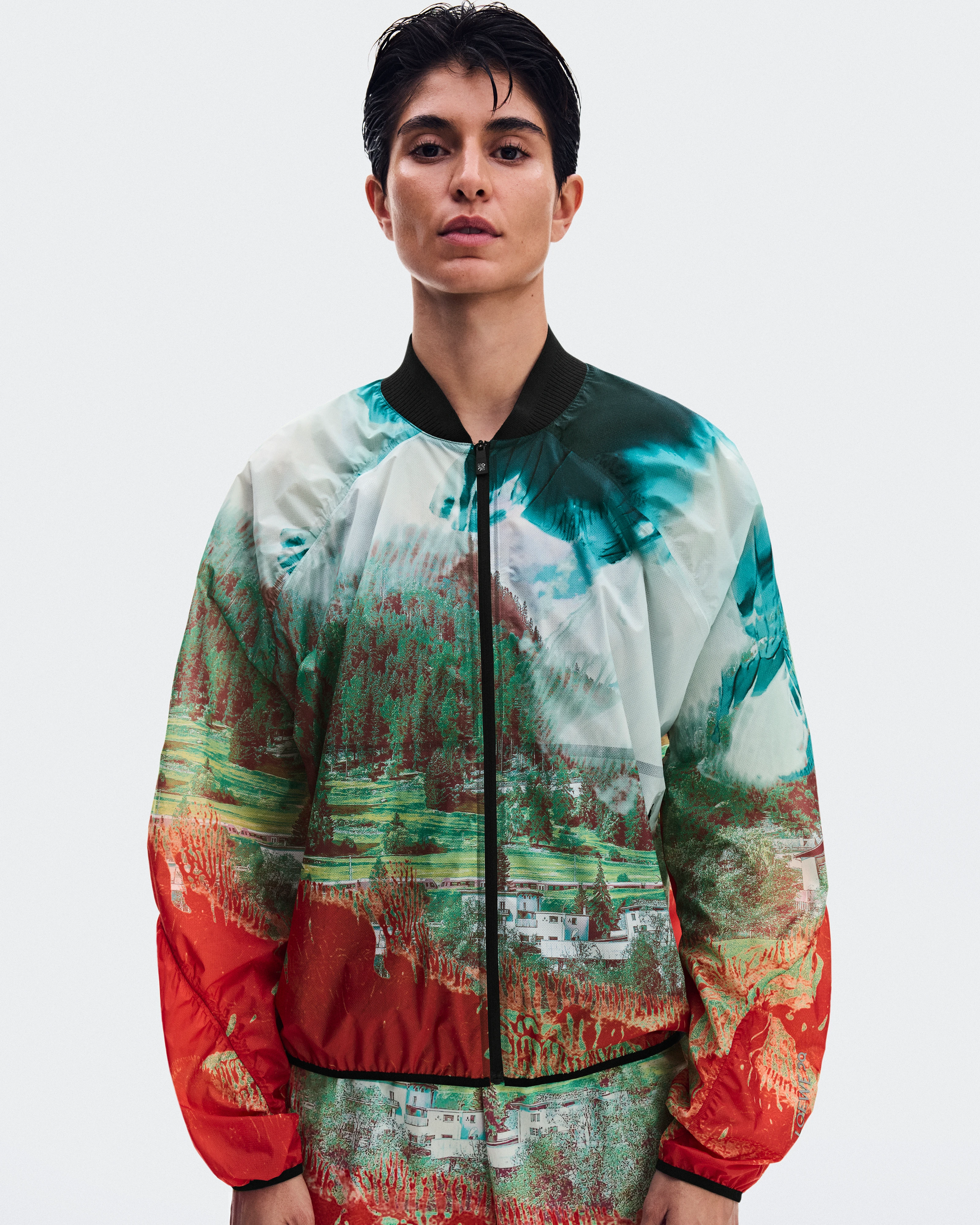 On Zip-Up Jacket LOEWE Multicolor Women Jackets