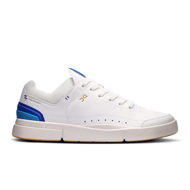 THE ROGER Centre Court Lifestyle Shoe in White/Malibu