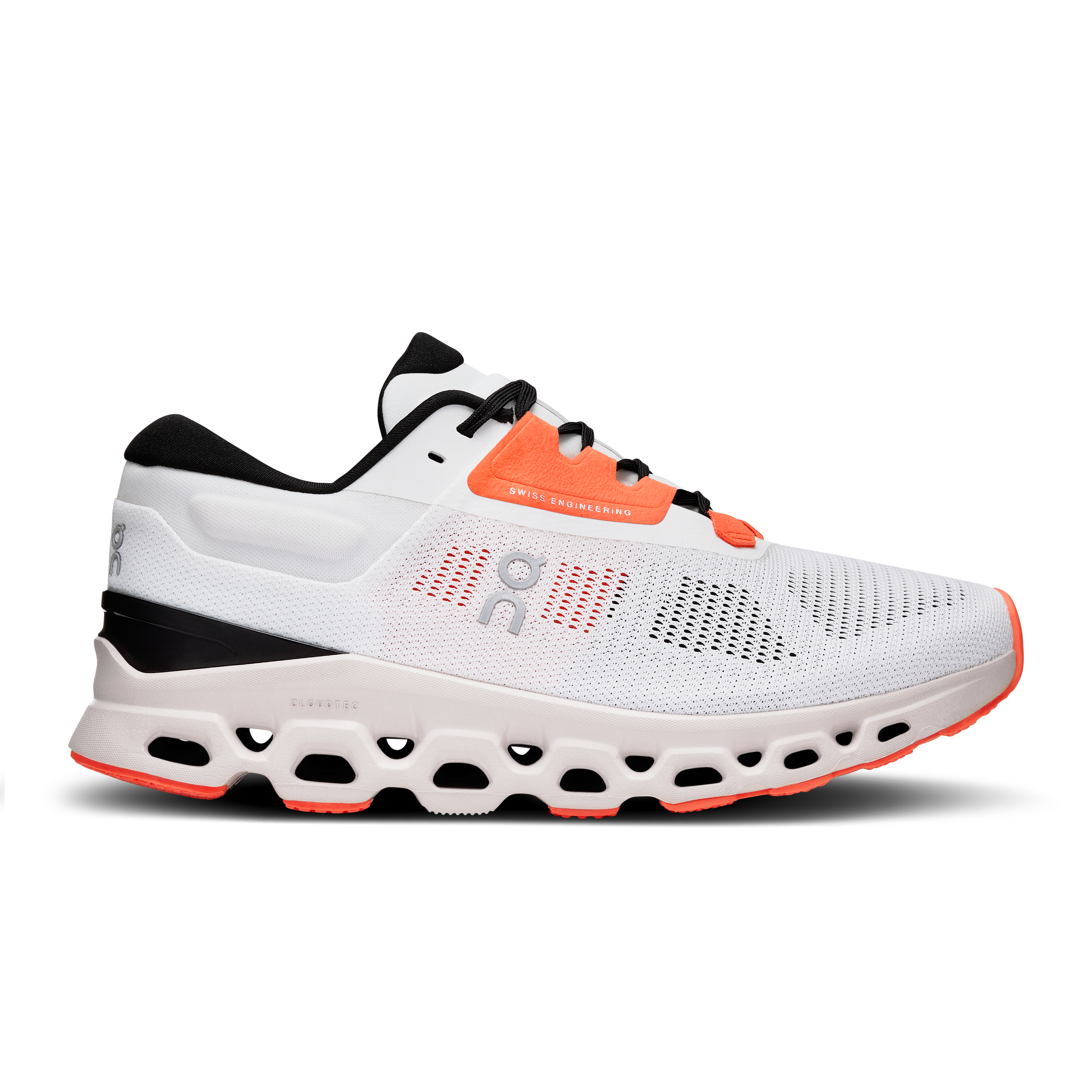 Cloudstratus 3 Road Running Shoe in White/Sand