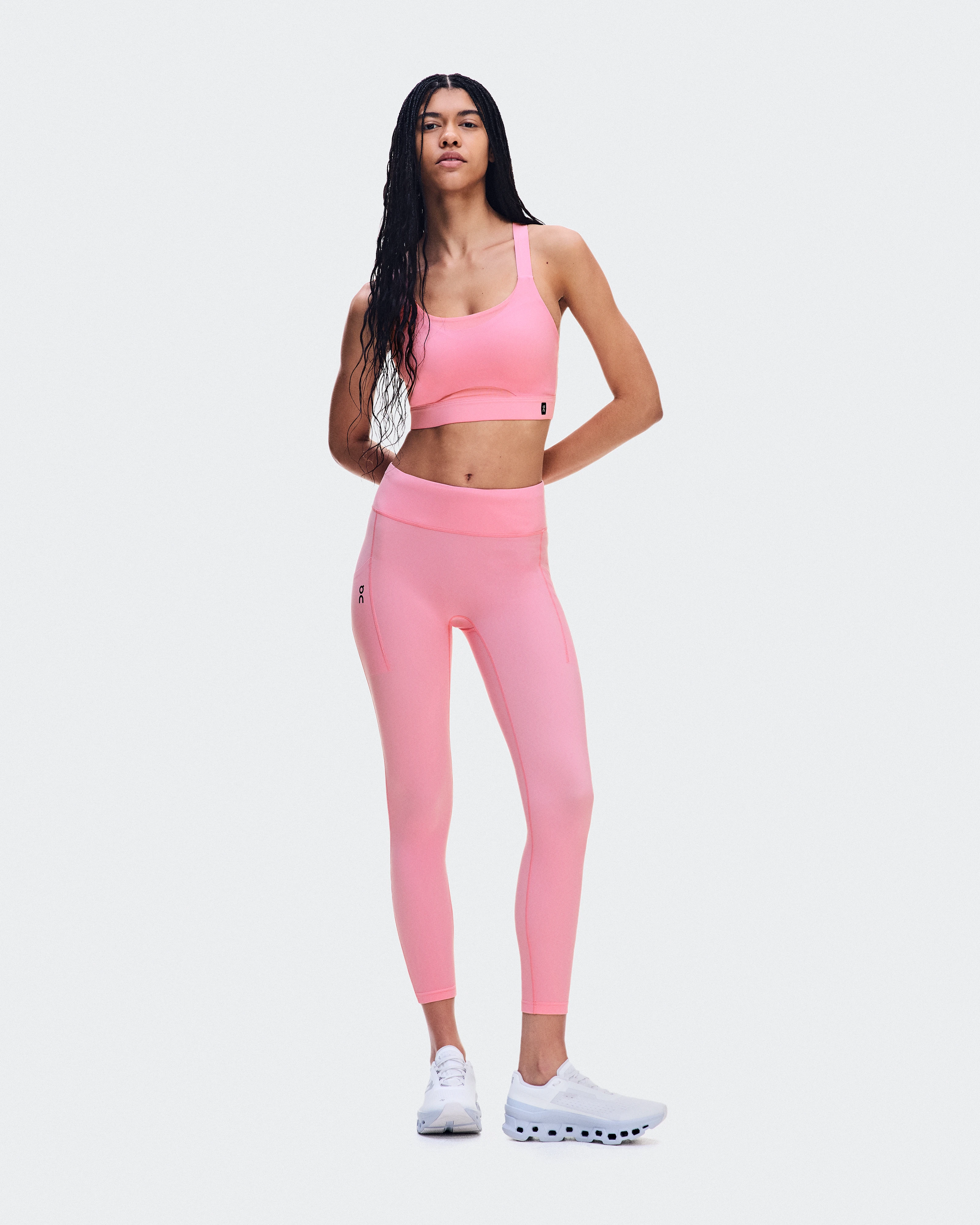 On Performance Tights 7/8 Magnolia Women Tights