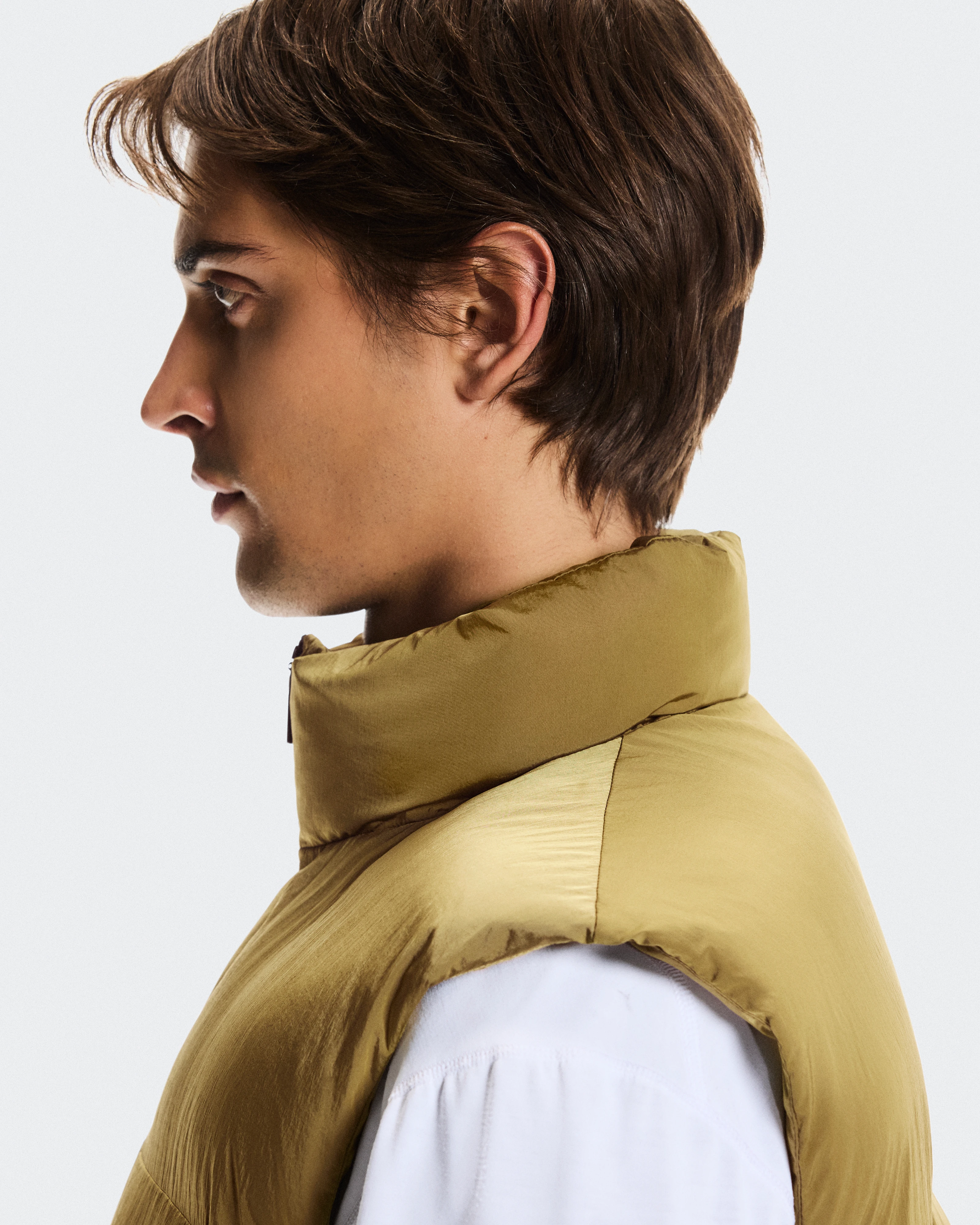 On All-Day Puffer Vest Nutmeg Men Jackets