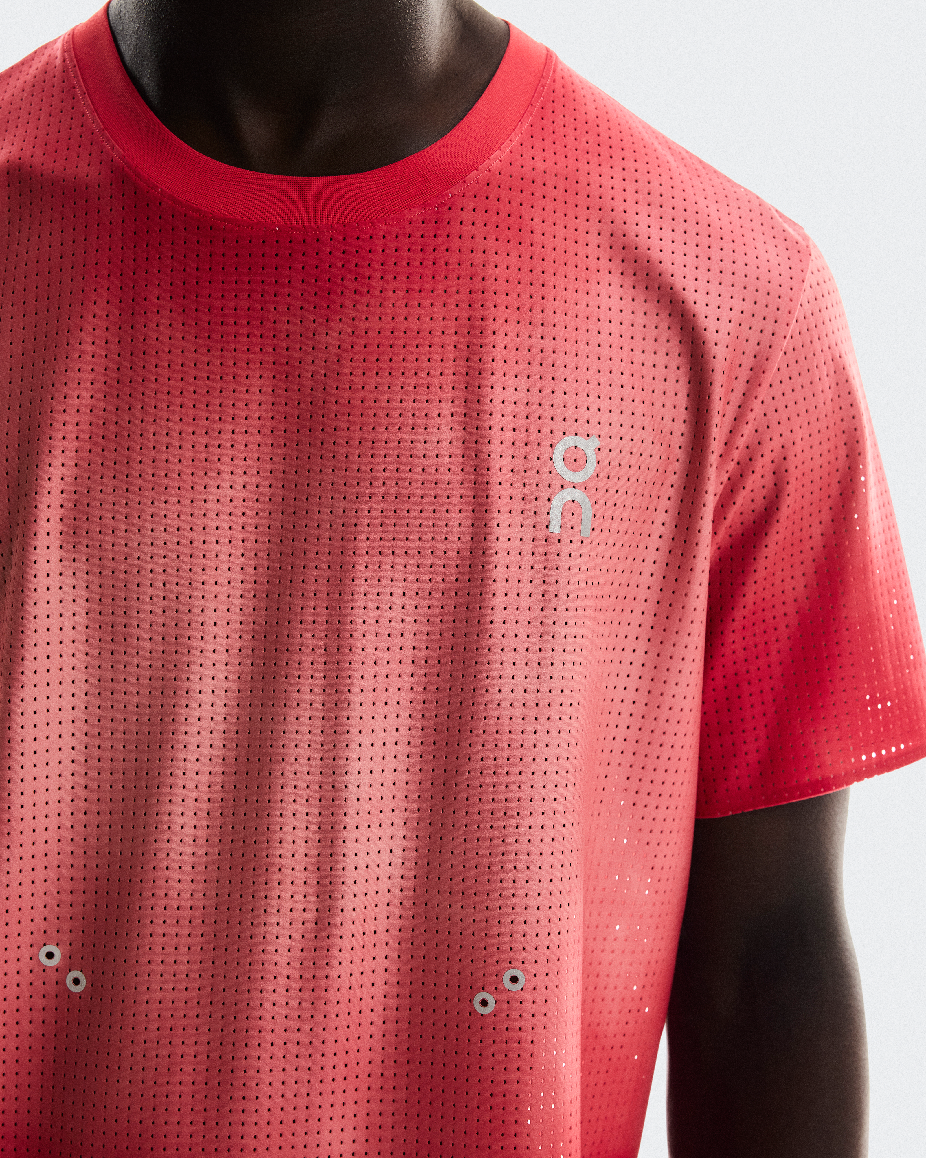 Pace Mesh-Tالرجال / Red / L