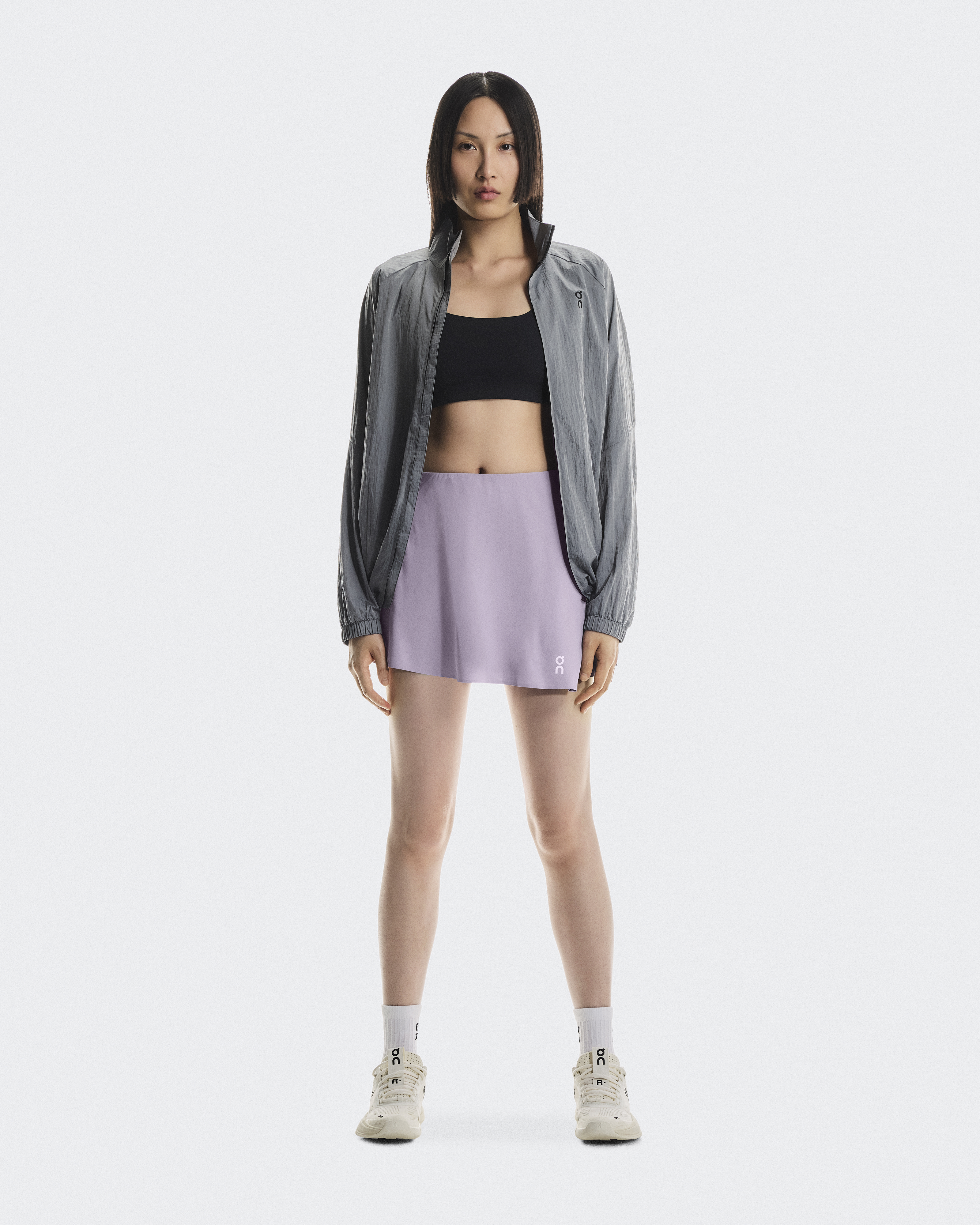 On Court Skirt Side Pleat para Mujer en Lilac, Talla: Medium, Polyester