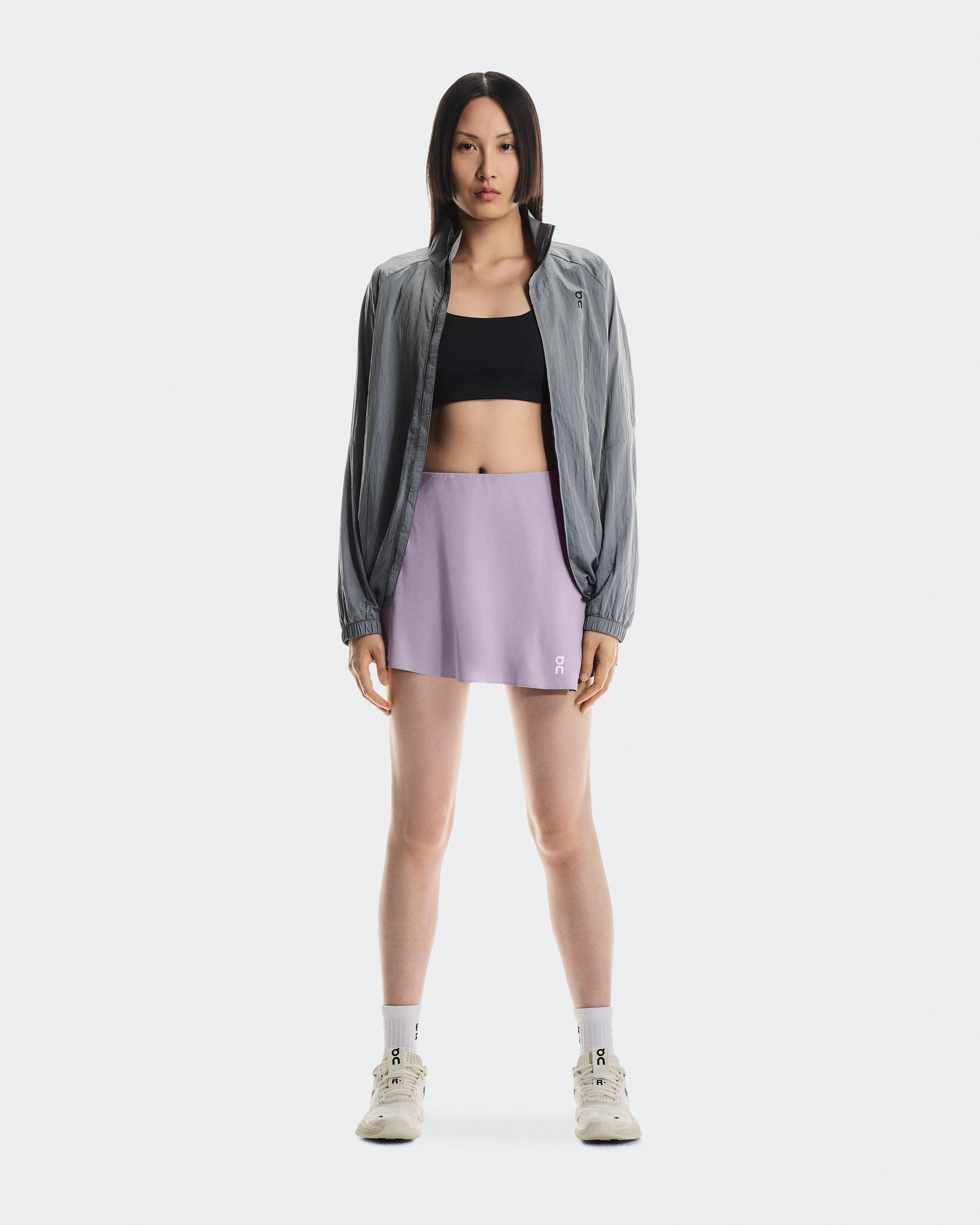 On Court Skirt Side Pleat Lilac Women Skirts