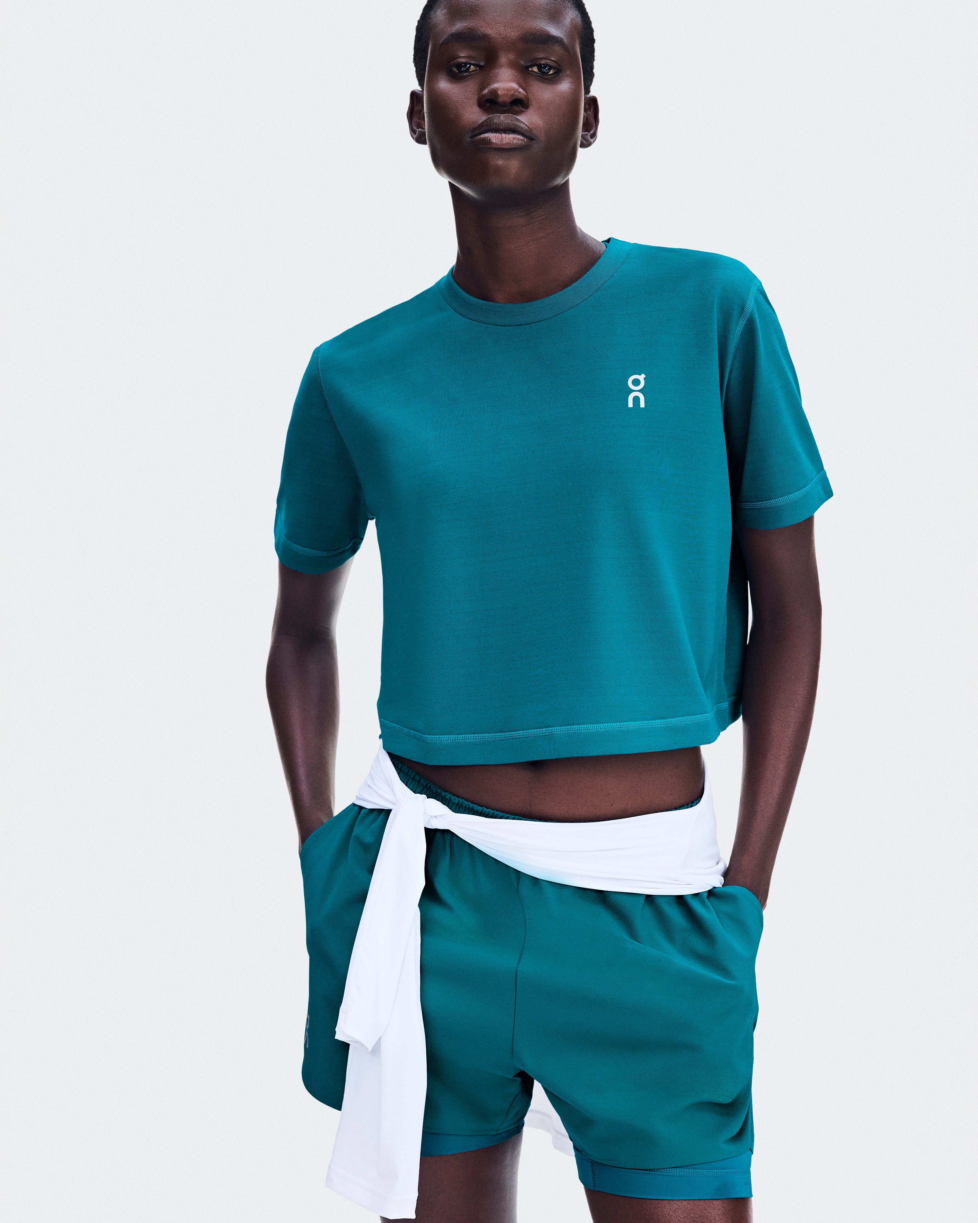 On Train-T Crop Abyss Donna Maglie e magliette