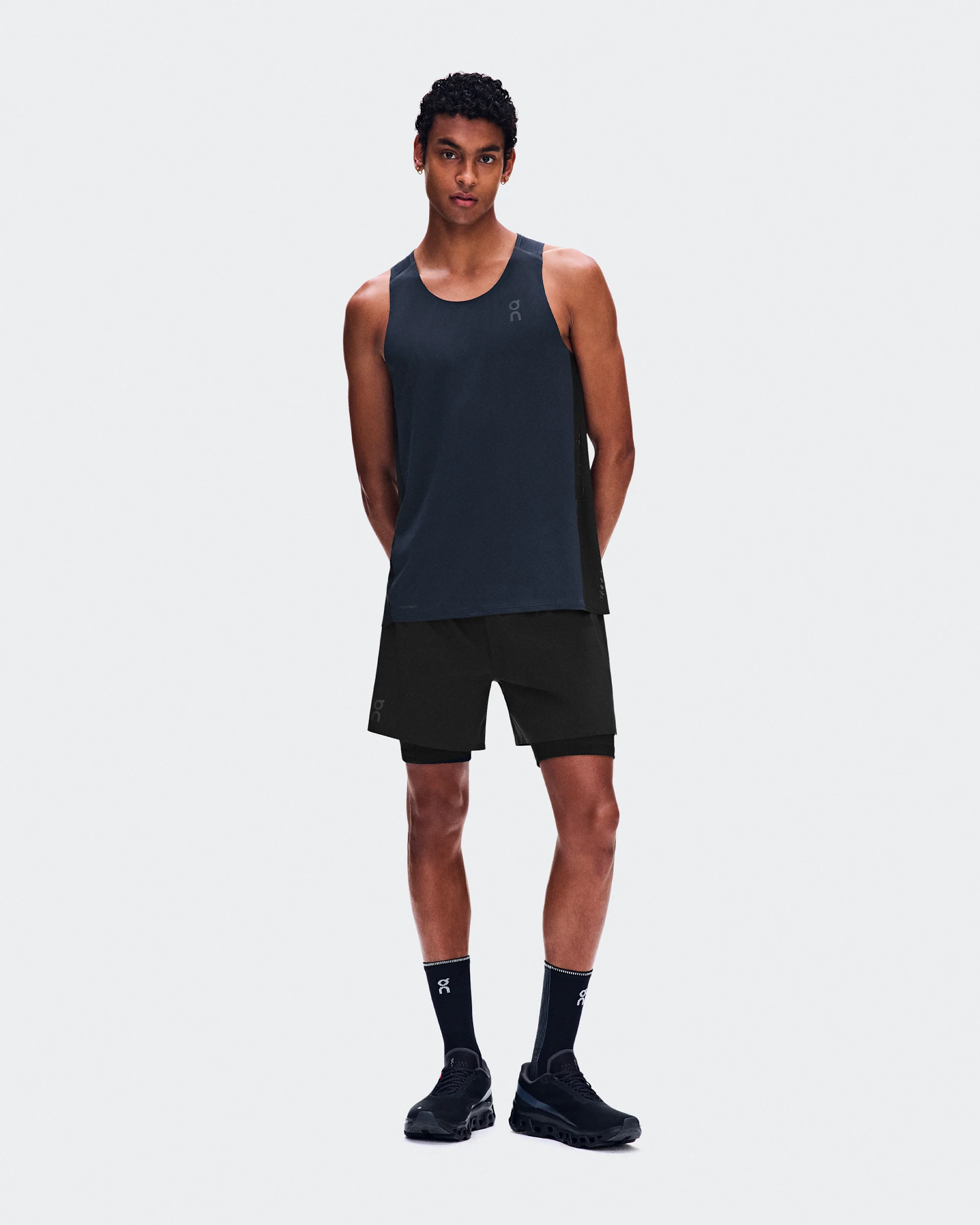Men's Performance Tank Navy | Black