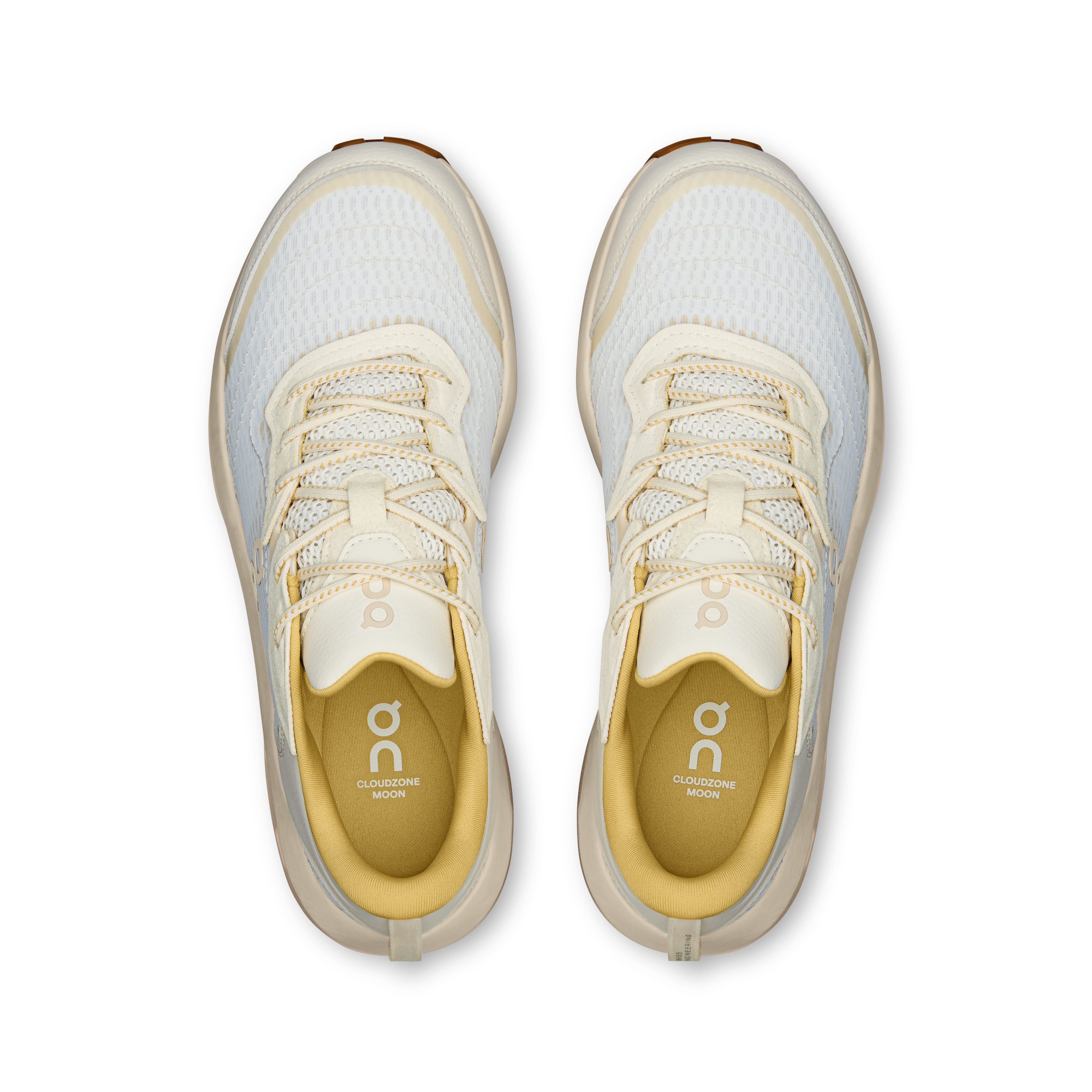 On Cloudzone Moon Ivory & Putty Femme Active Life Chaussures