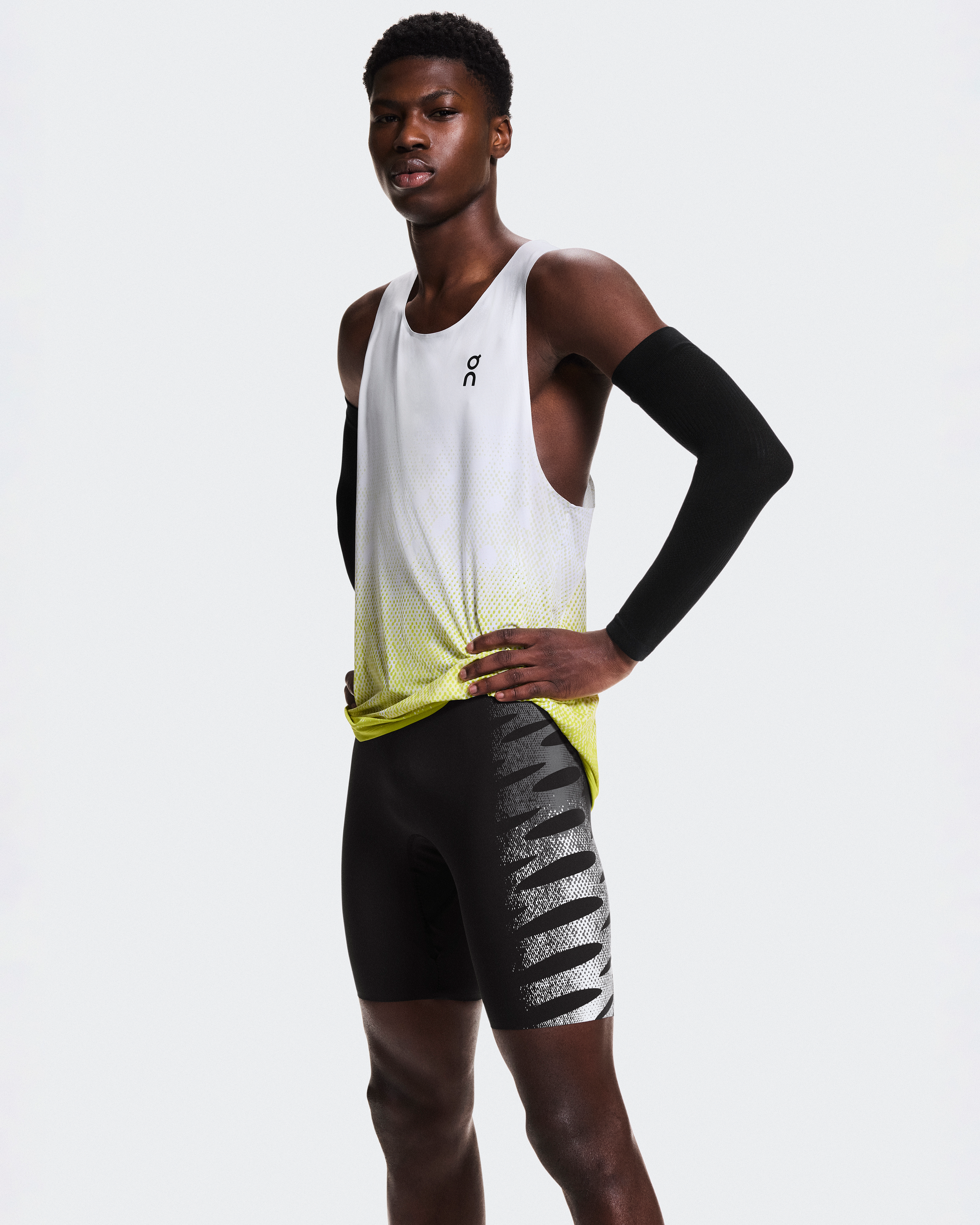 Zero Half TightsMen / Iron | White / S