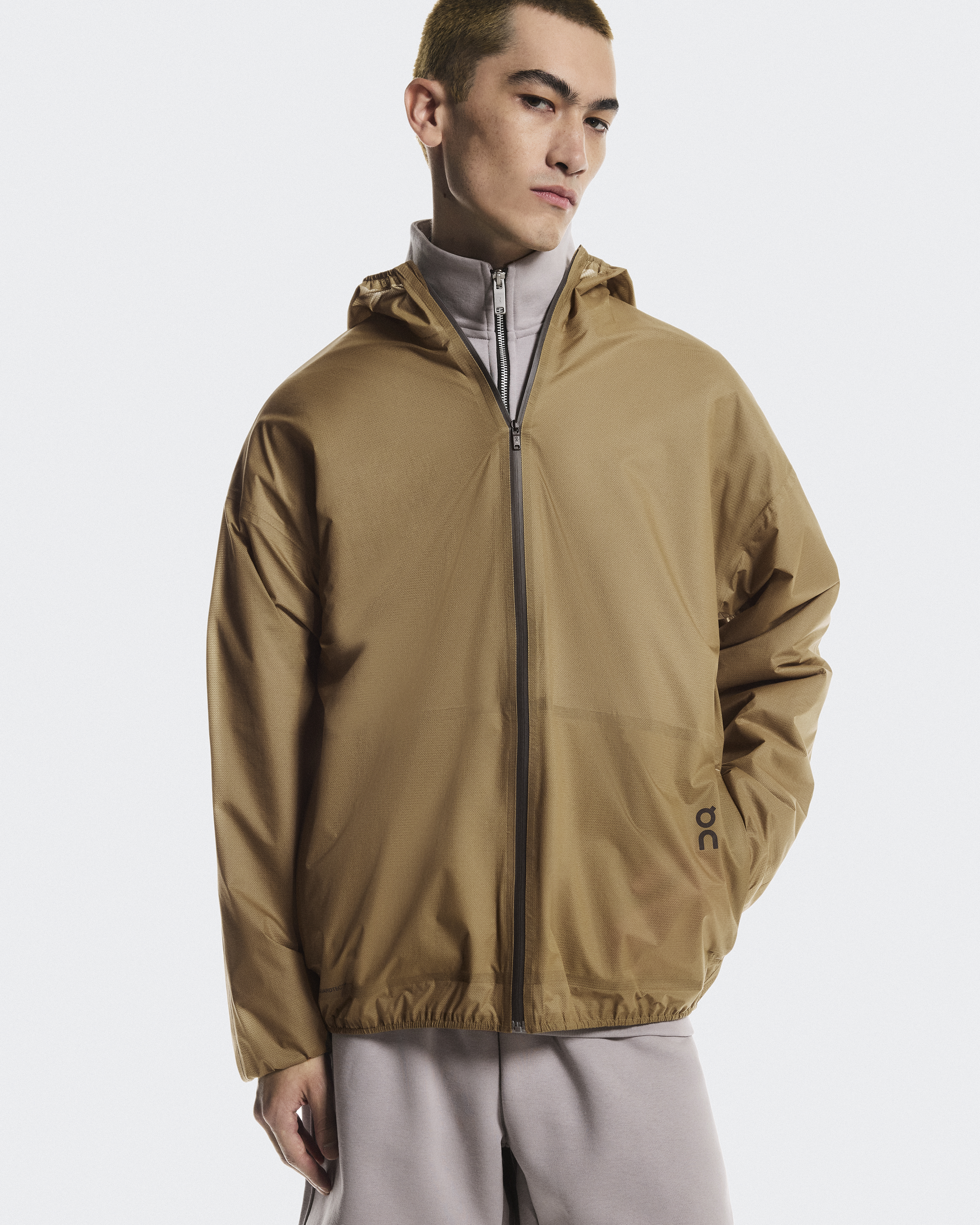 Men's Explore Lightweight Waterproof Jacket | Beige | On United States