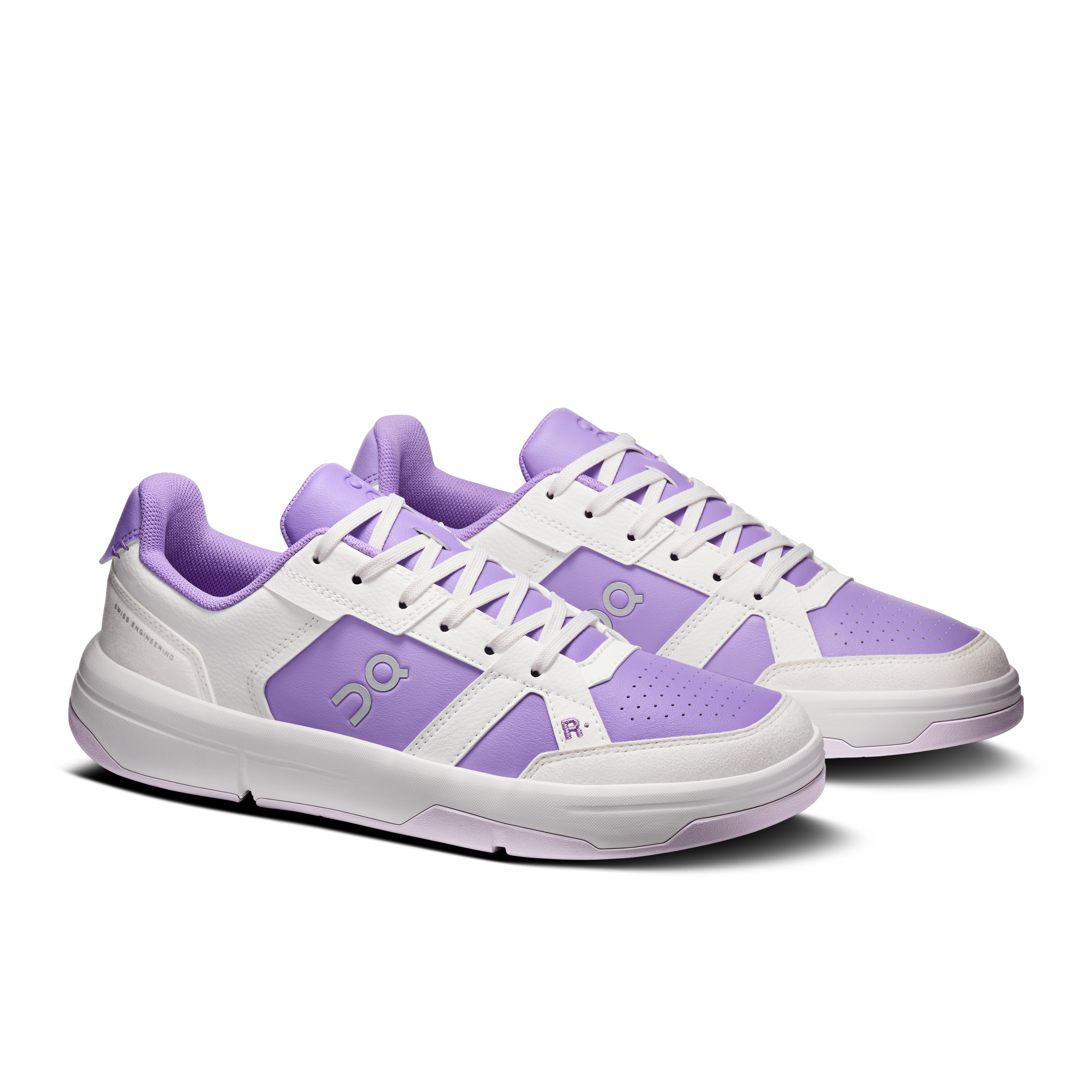 On THE ROGER Clubhouse Ivory & Aconite Women – Lifestyle, all-day, tennis-inspired Shoes