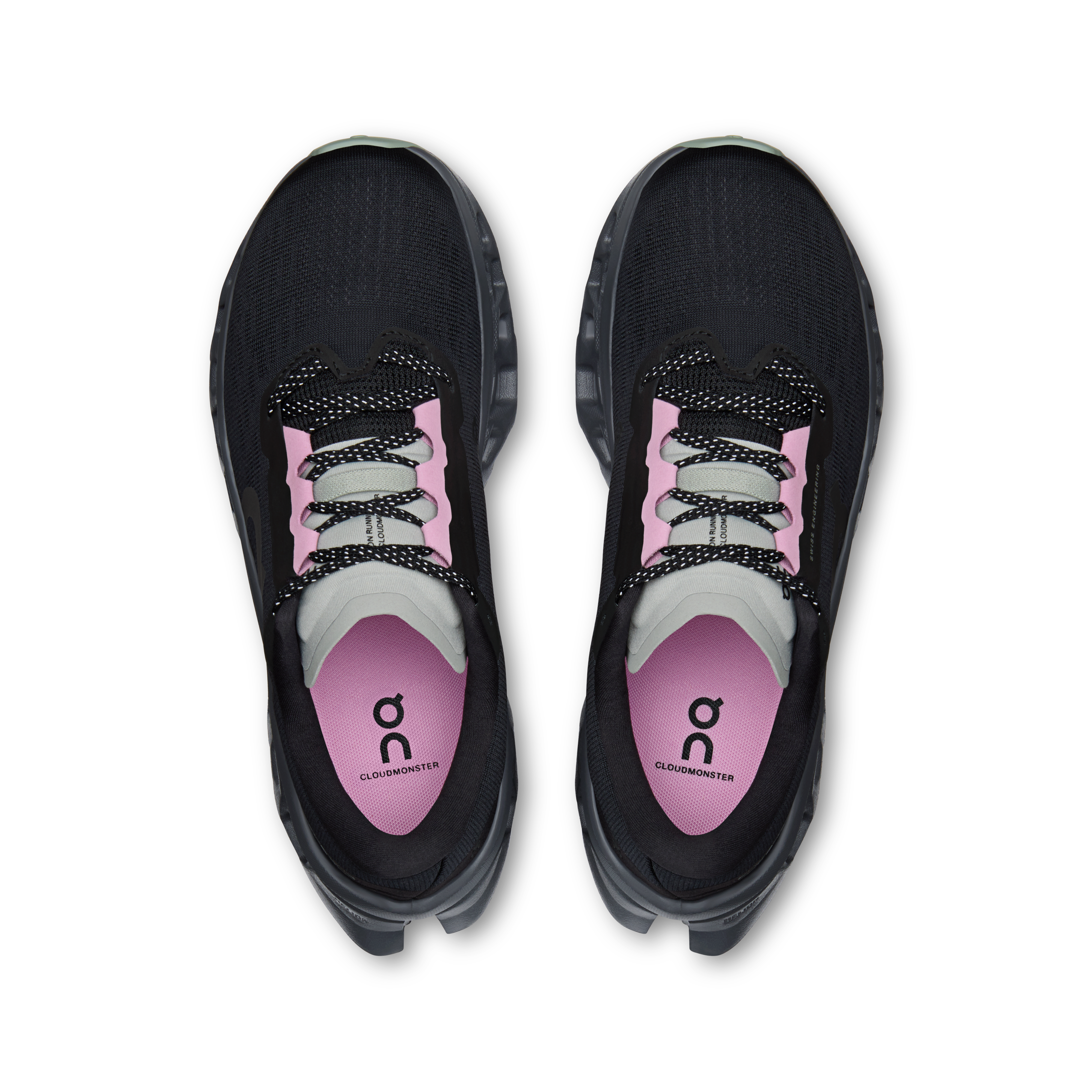 On Cloudmonster 3 Black & Eclipse Mujer Road running Calzado