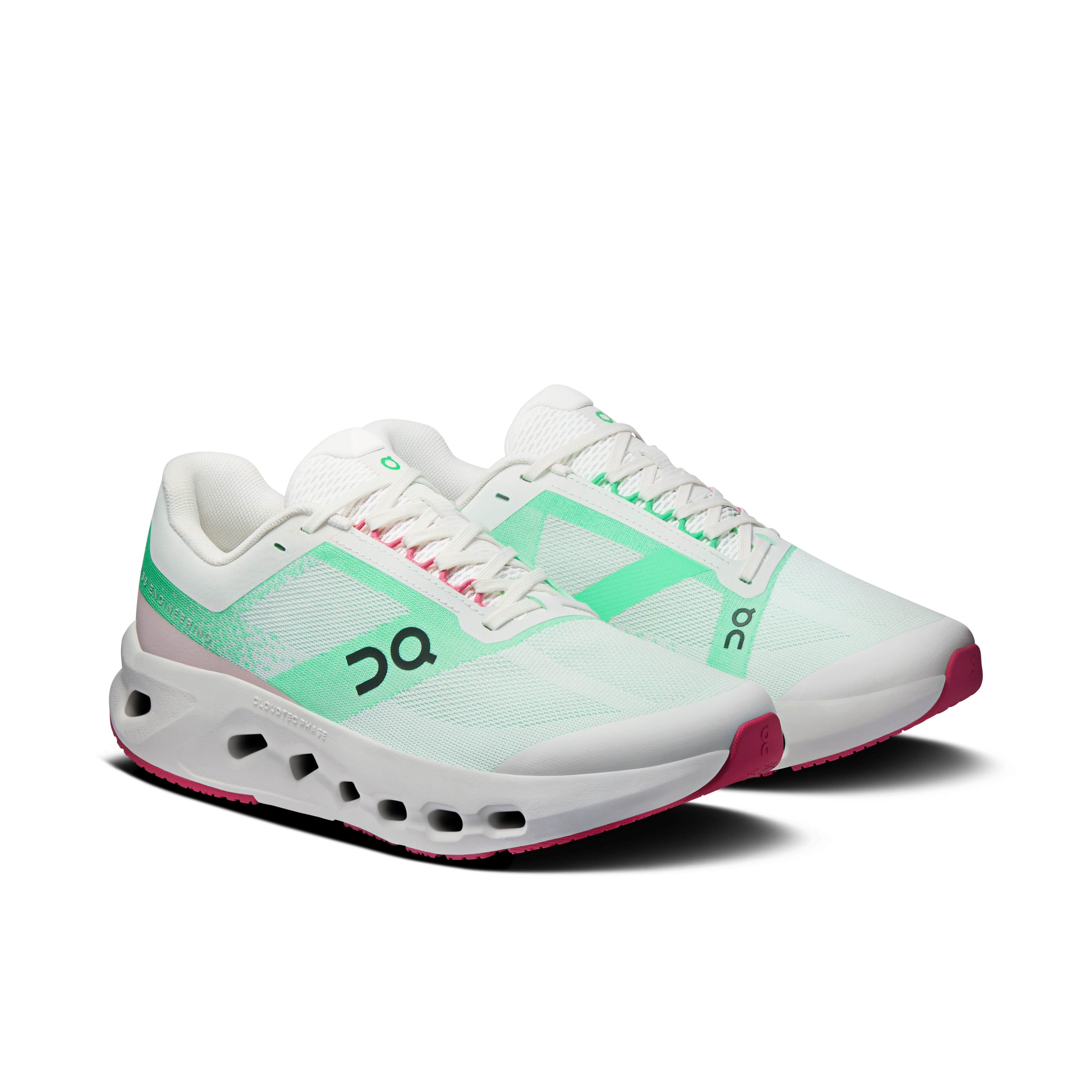 On Cloudsurfer Youth Verdite & Ivory Youth Road running Shoes