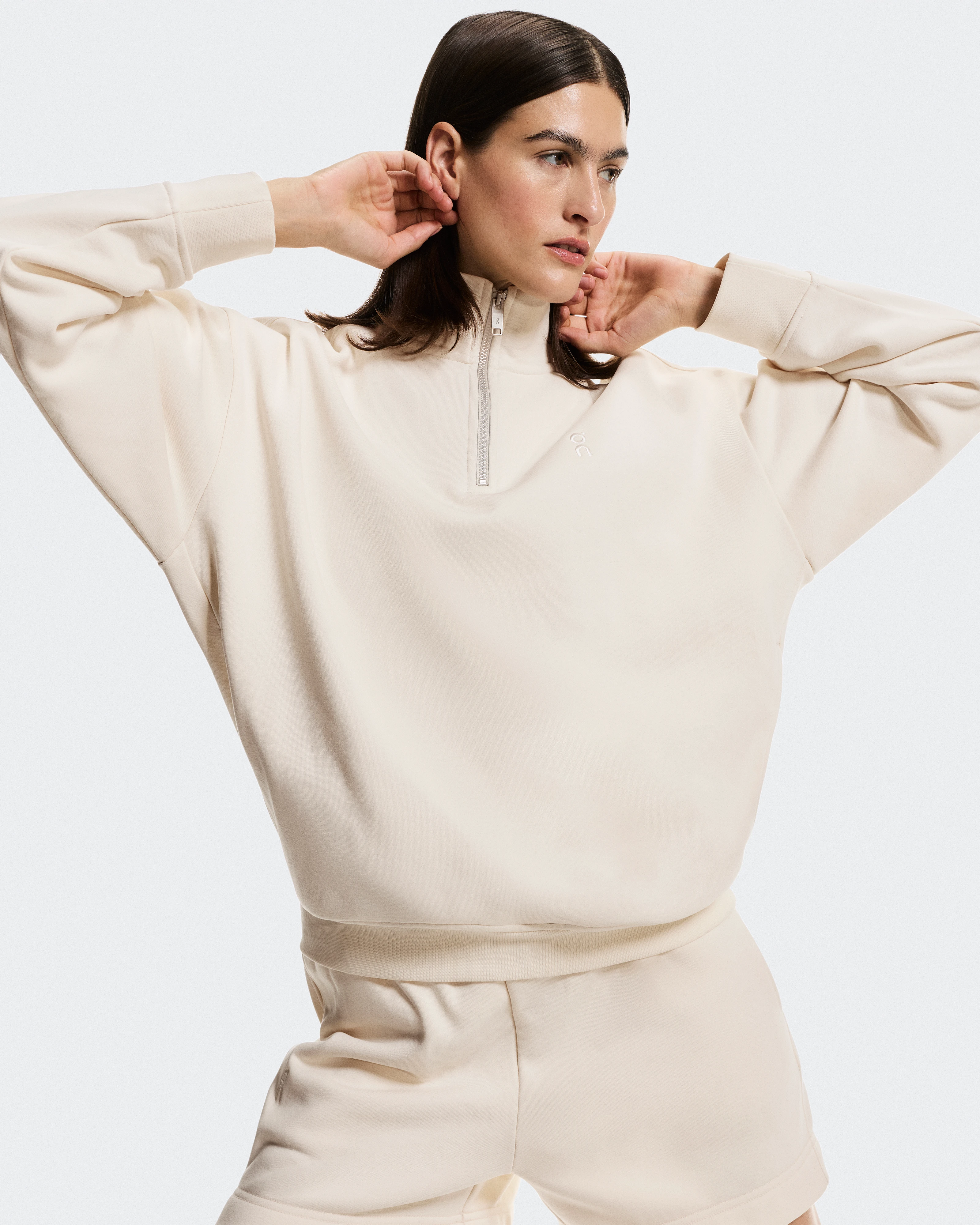 On Club Collective 1/4 Zip Dew ウィメンズ ジャケット