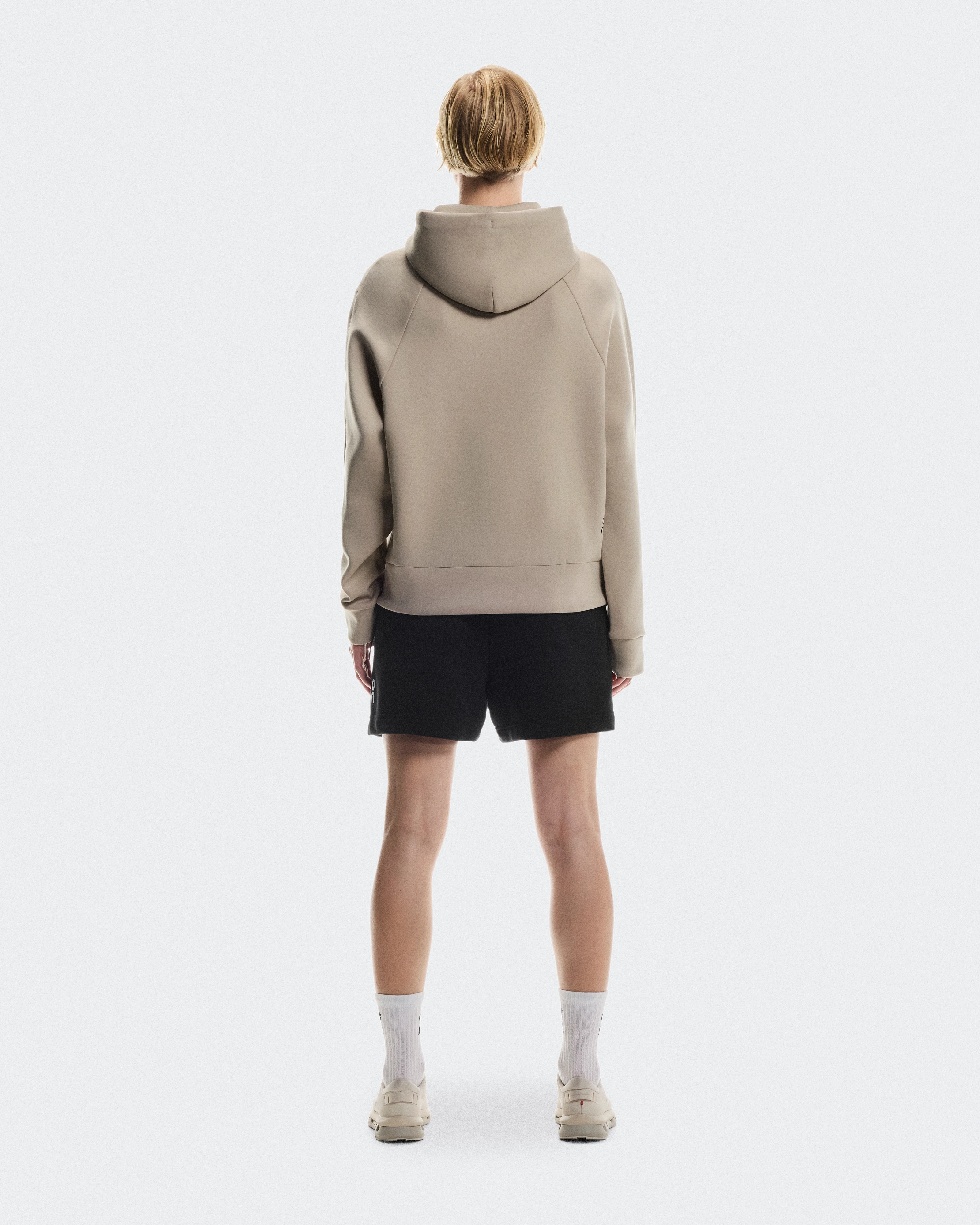 On Focus Tech Hoodie Desert Women Hoodies and sweatshirts