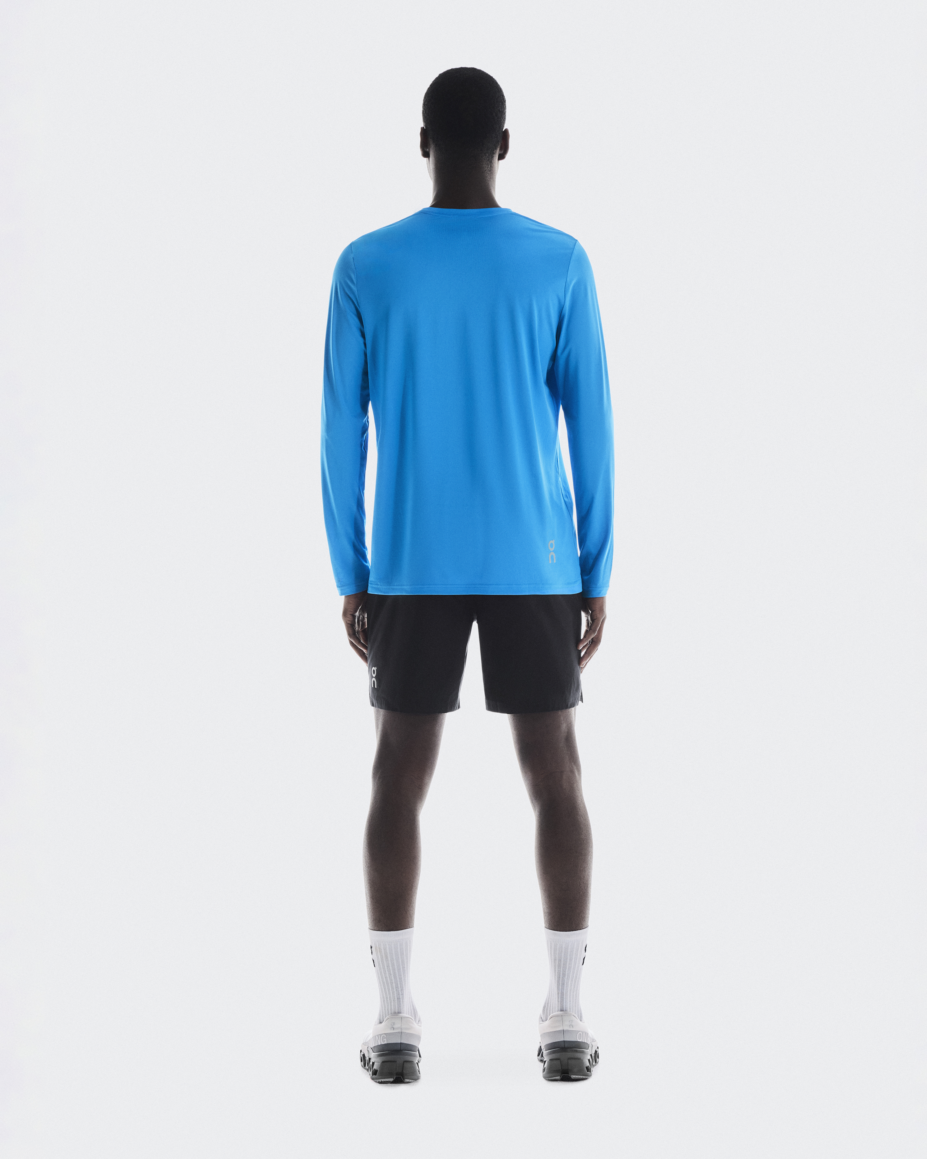 トップス TION slim fit L/S tee (NVY) 3-pack Slim Fit Jersey Shirts - Black/gray - Men | H&M US