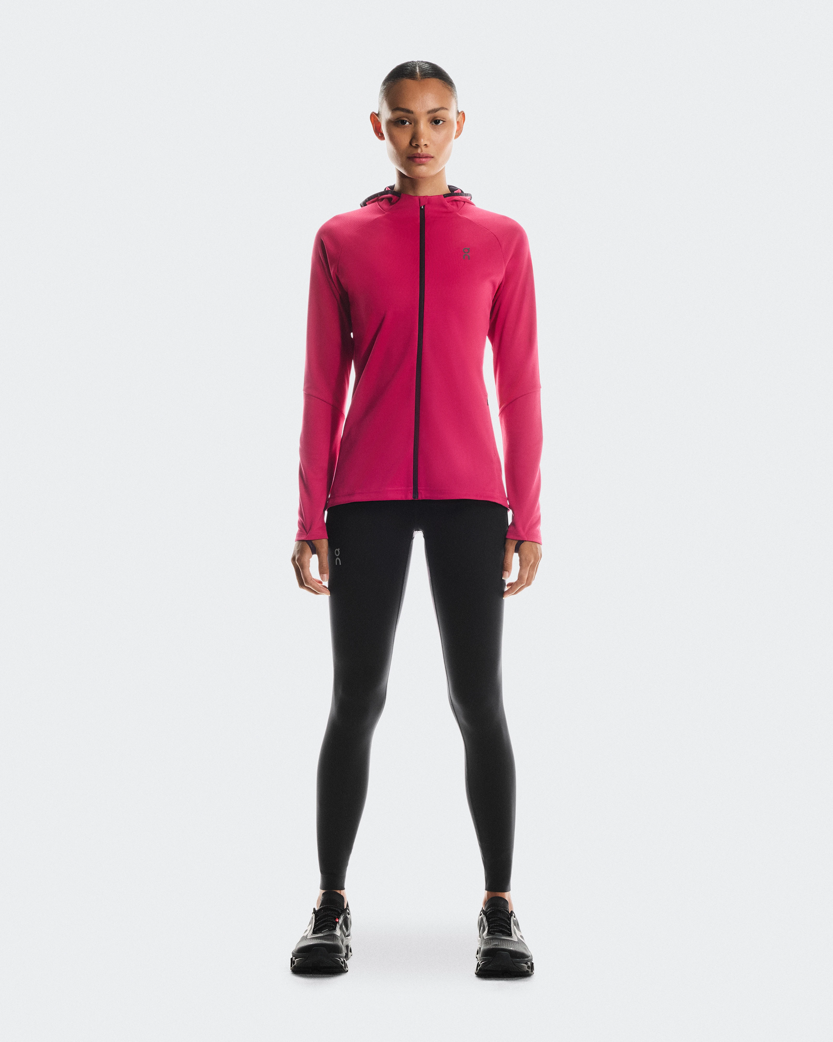 On Climate Zip Hoodie Grenadine Women Hoodies and sweatshirts