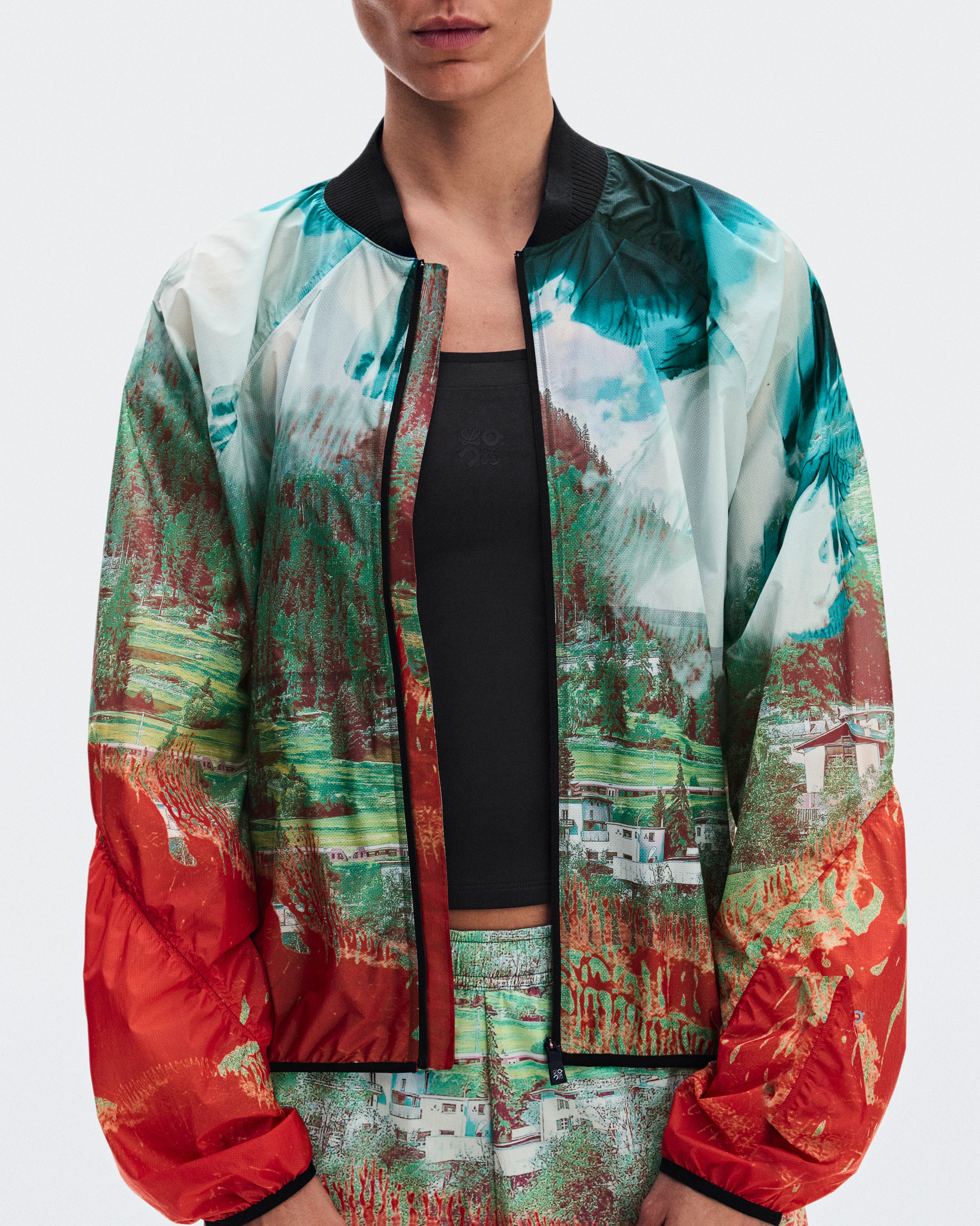 On Zip-Up Jacket LOEWE Multicolor Women Jackets
