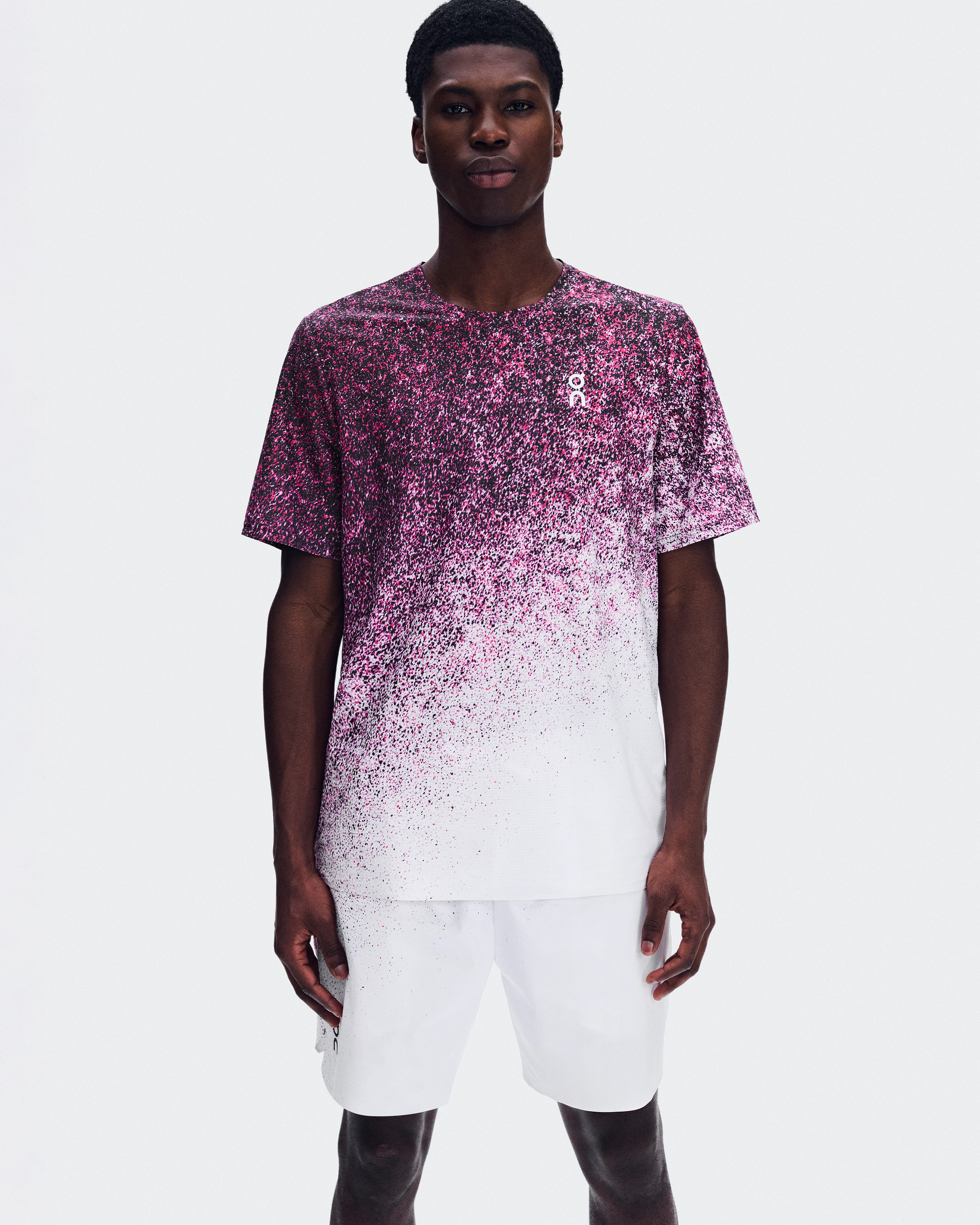 On Court-T Fade Nebula & White Men Tops and t-shirts