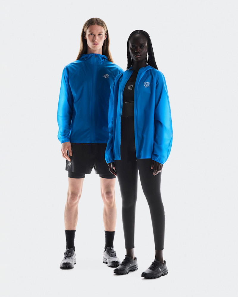 On Ultra Jacket LOEWE in Blue, Size: XS, Polyamide