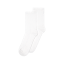 Club Sock High 2P in White