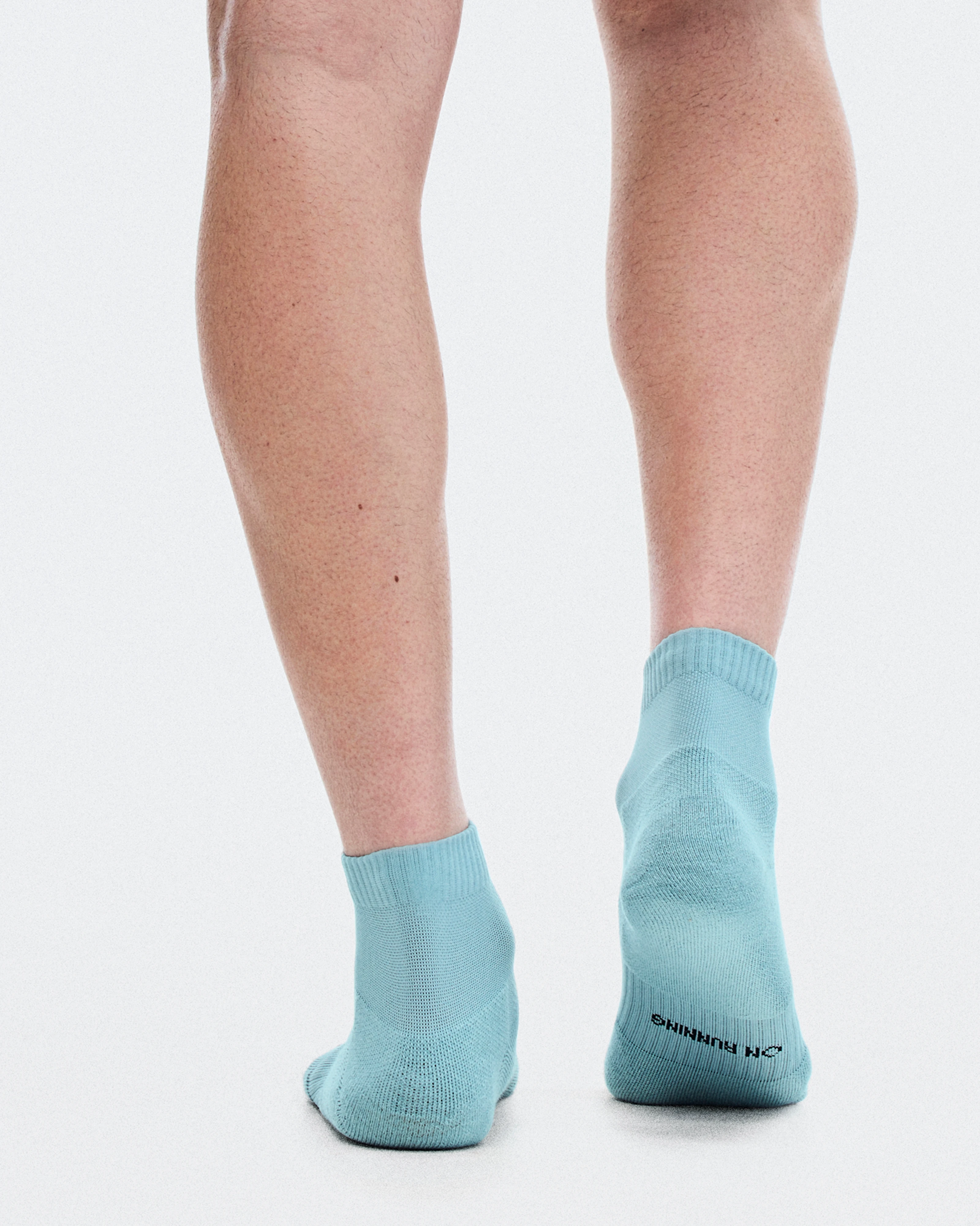 On Core Run Sock Low 2P Flurry & Wash Unisex Calcetines