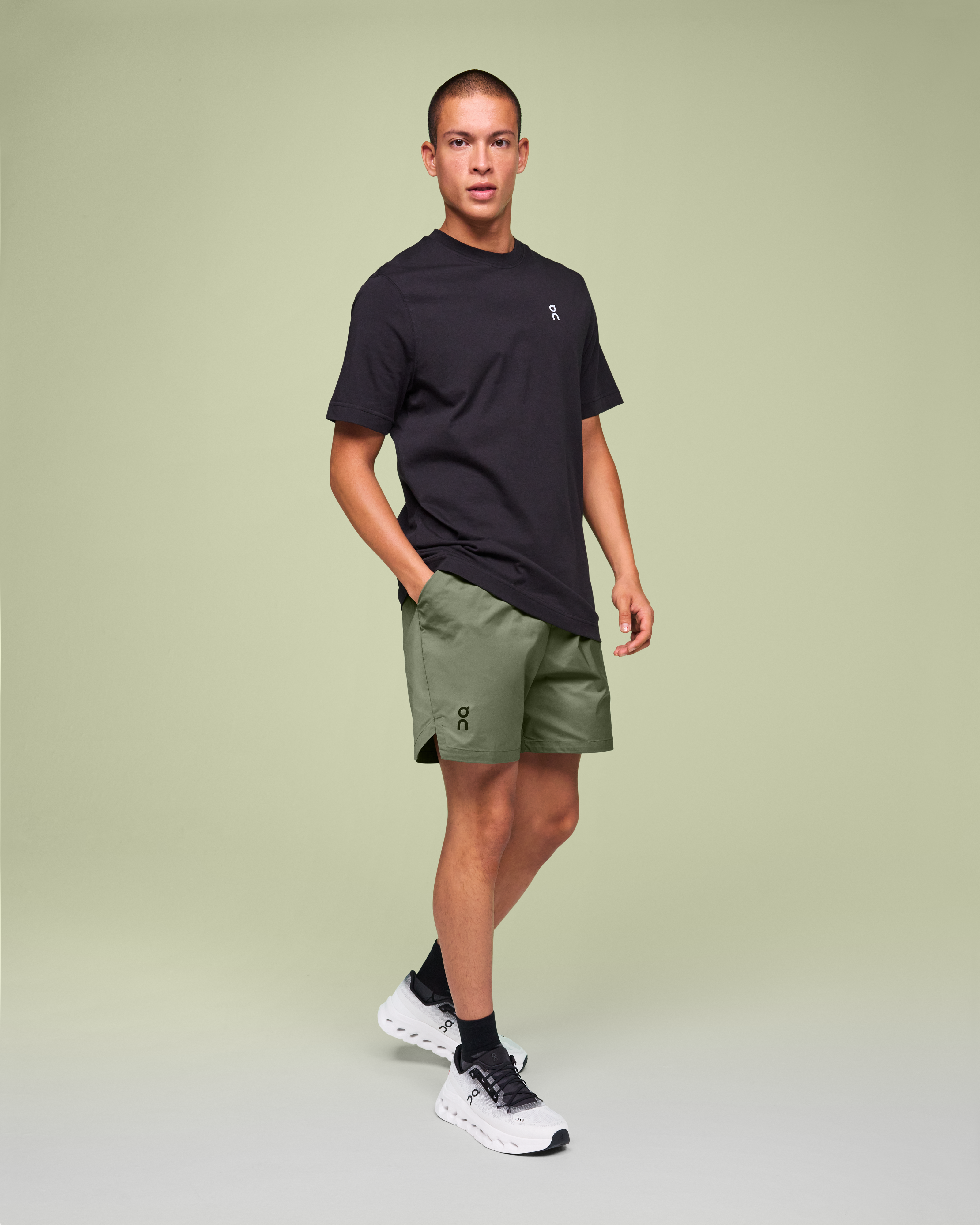 メンズウェア SOFT GROSGRAIN STITCH SHORTS Light Weight Sweatshirting Short Shorts – Tibi Official