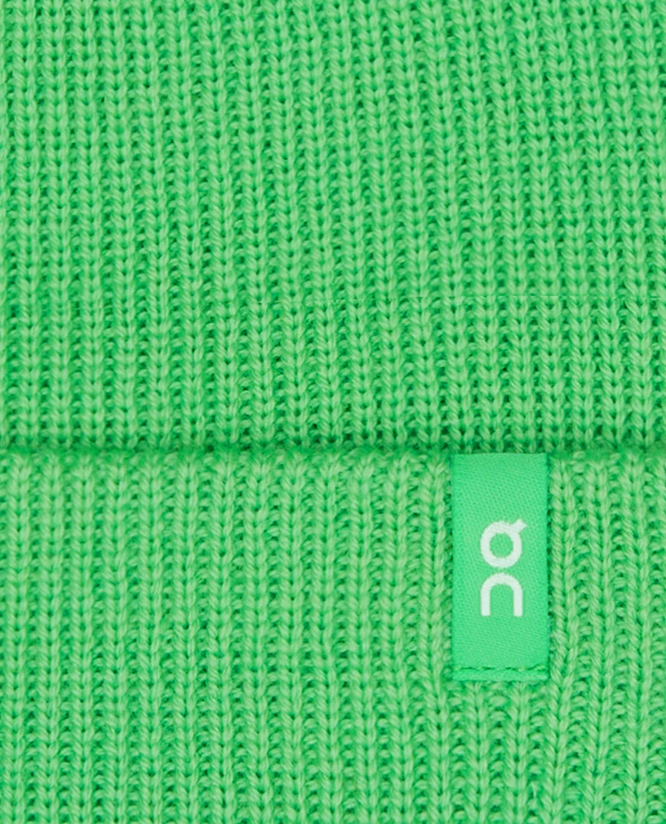 On Merino Beanie Kids Honeydew Kids Headwear
