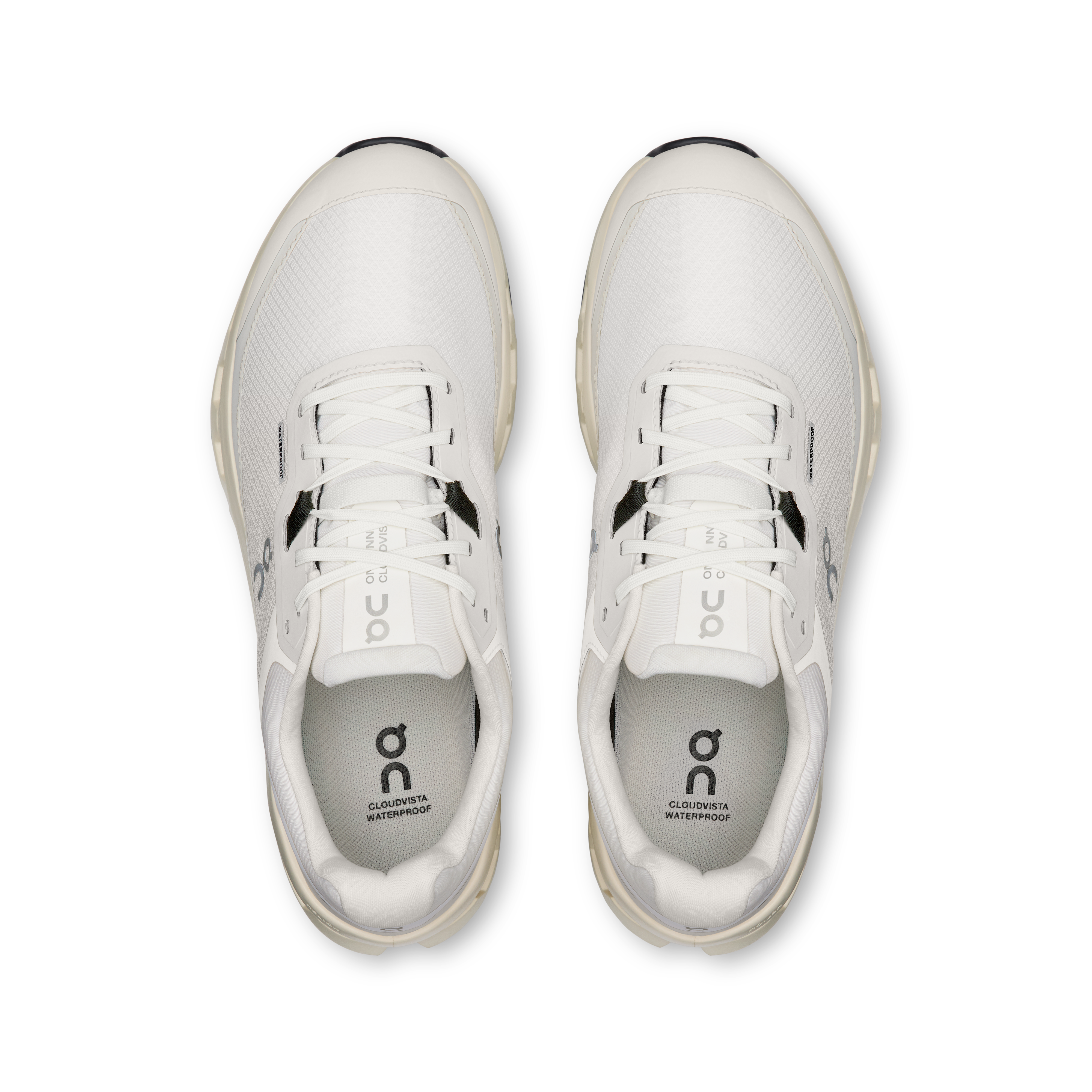 On Cloudvista 2 Waterproof Ivory & Cream Women Trail running Shoes